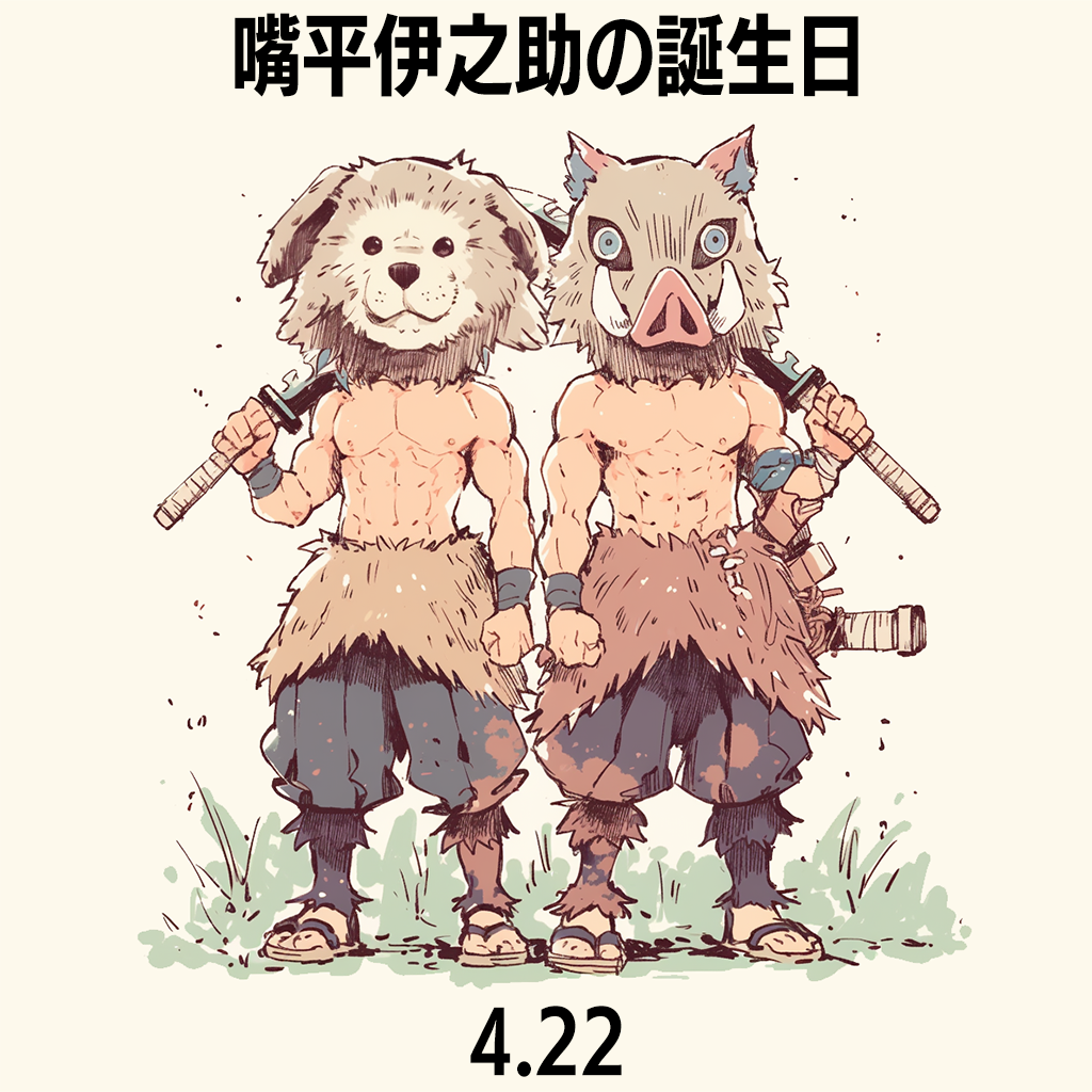 嘴平伊之助誕生日