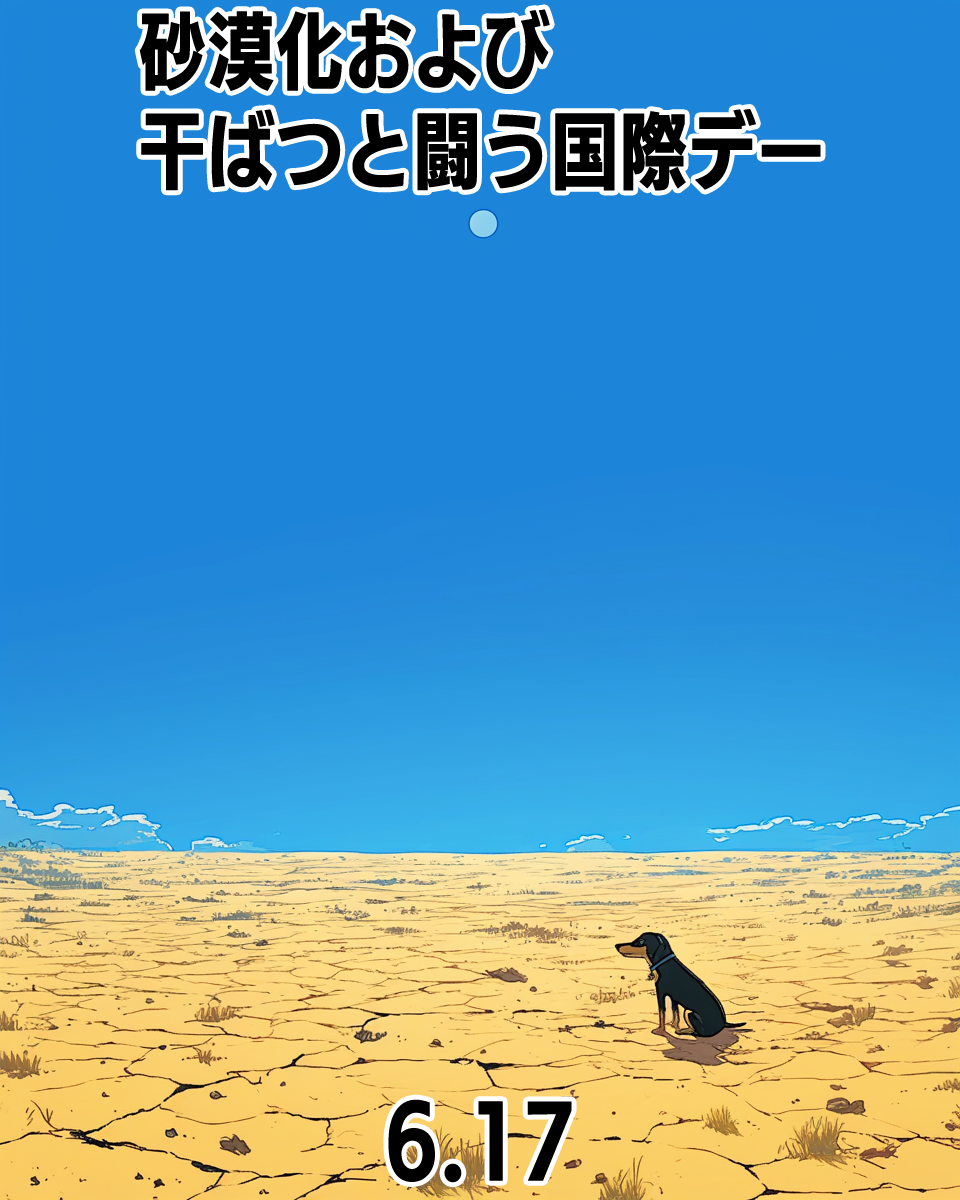 砂漠化および干ばつと闘う国際デー