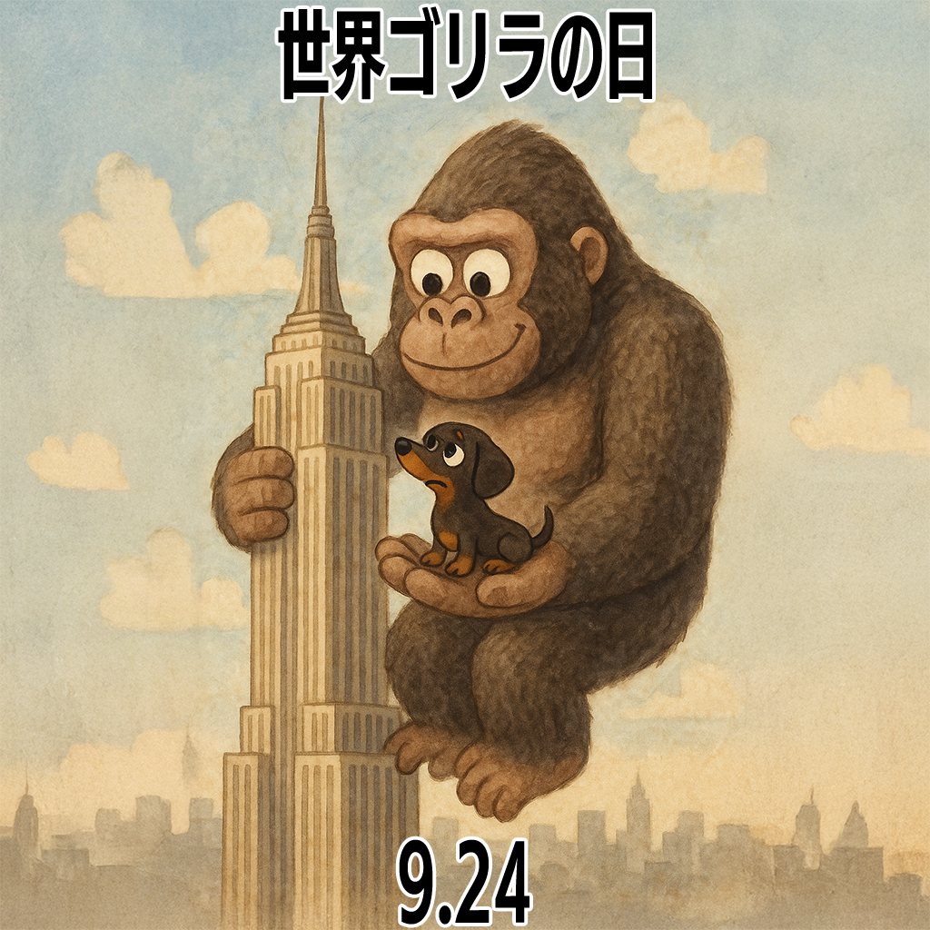 世界ゴリラの日