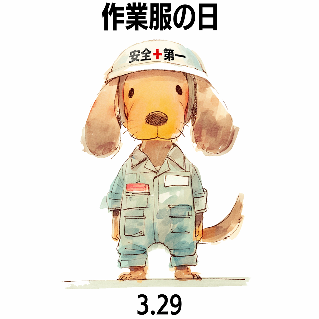作業服の日