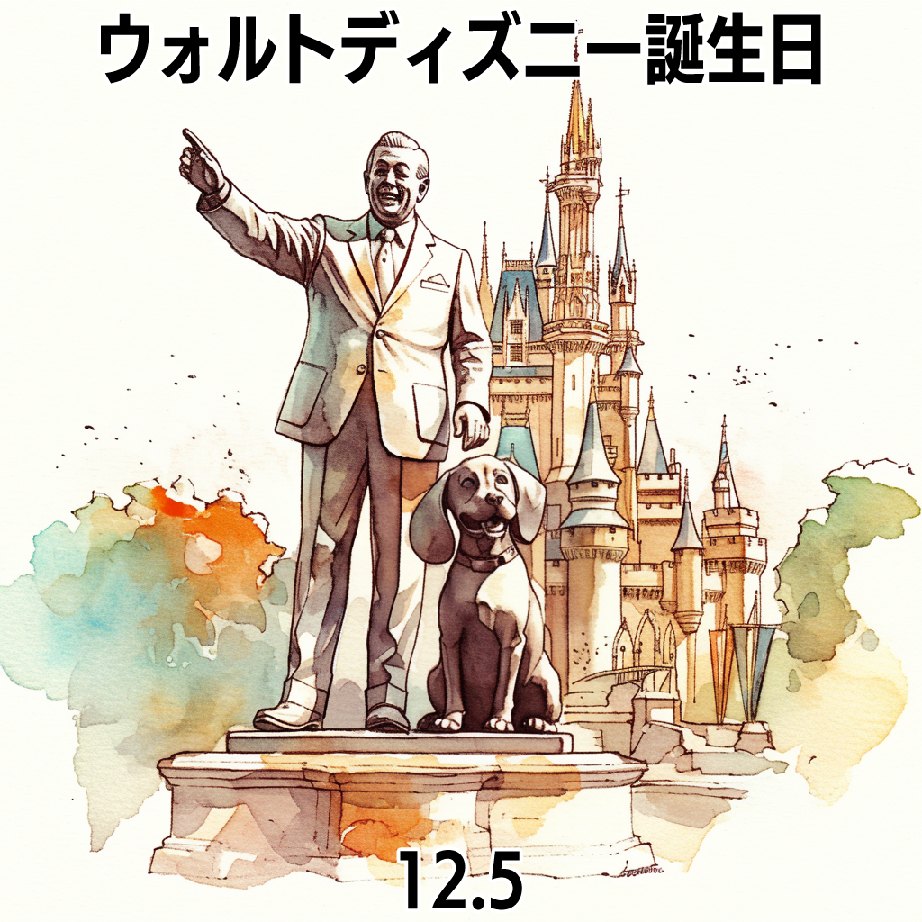 ウォルト・ディズニー誕生日
