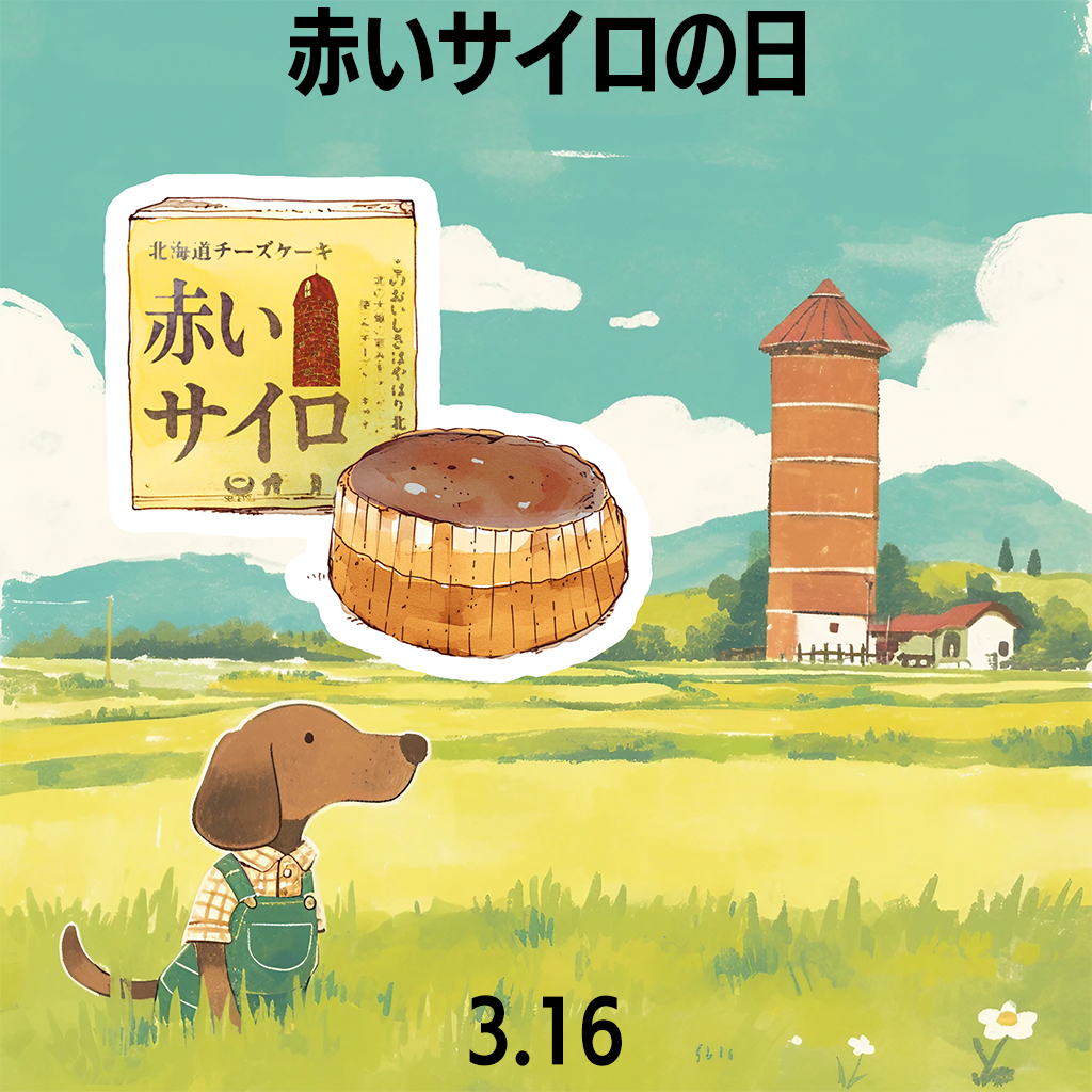 赤いサイロの日