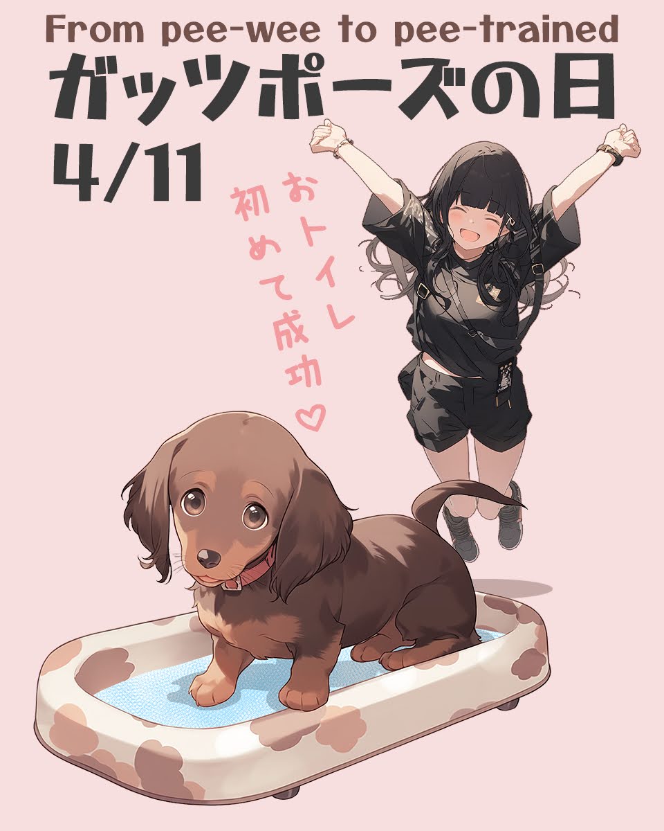 ガッツポーズの日