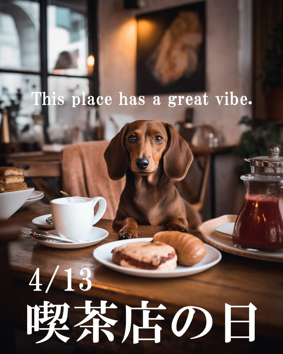 喫茶店の日