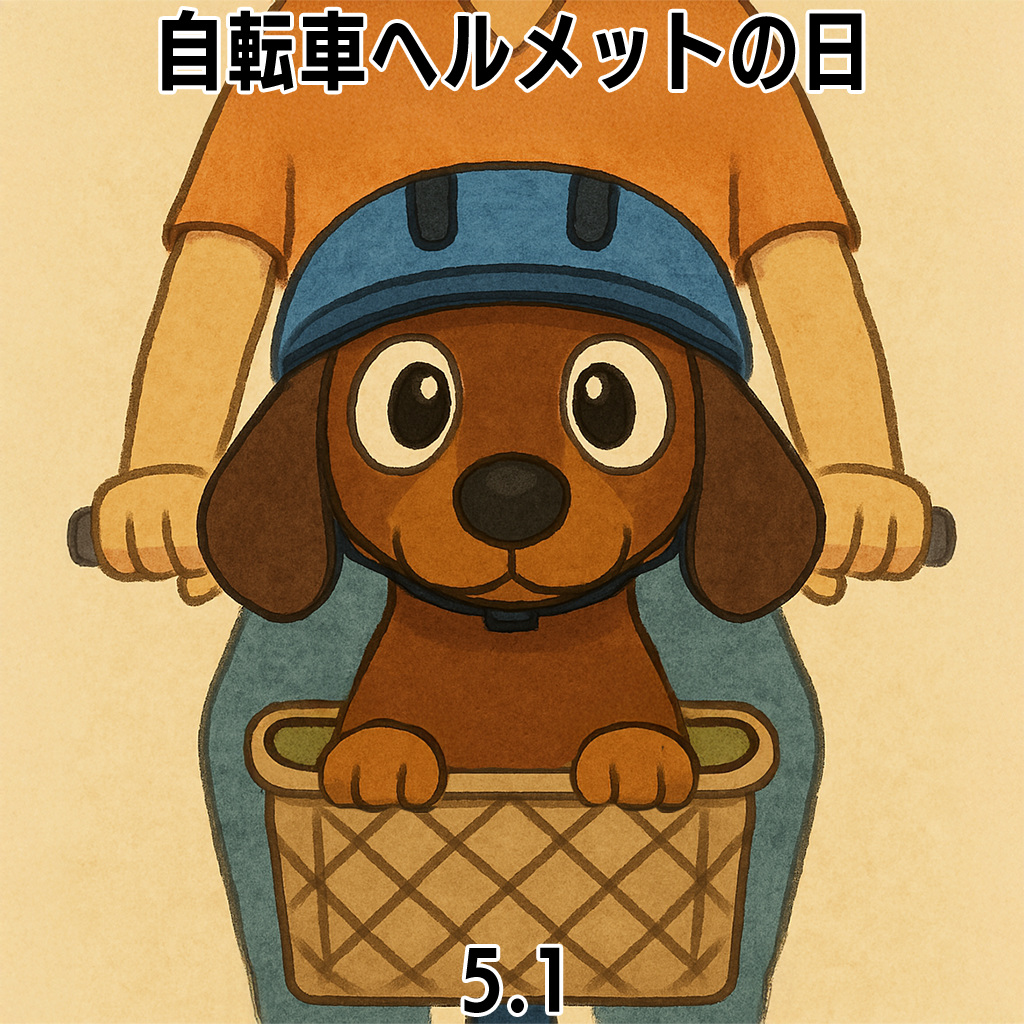 自転車ヘルメットの日