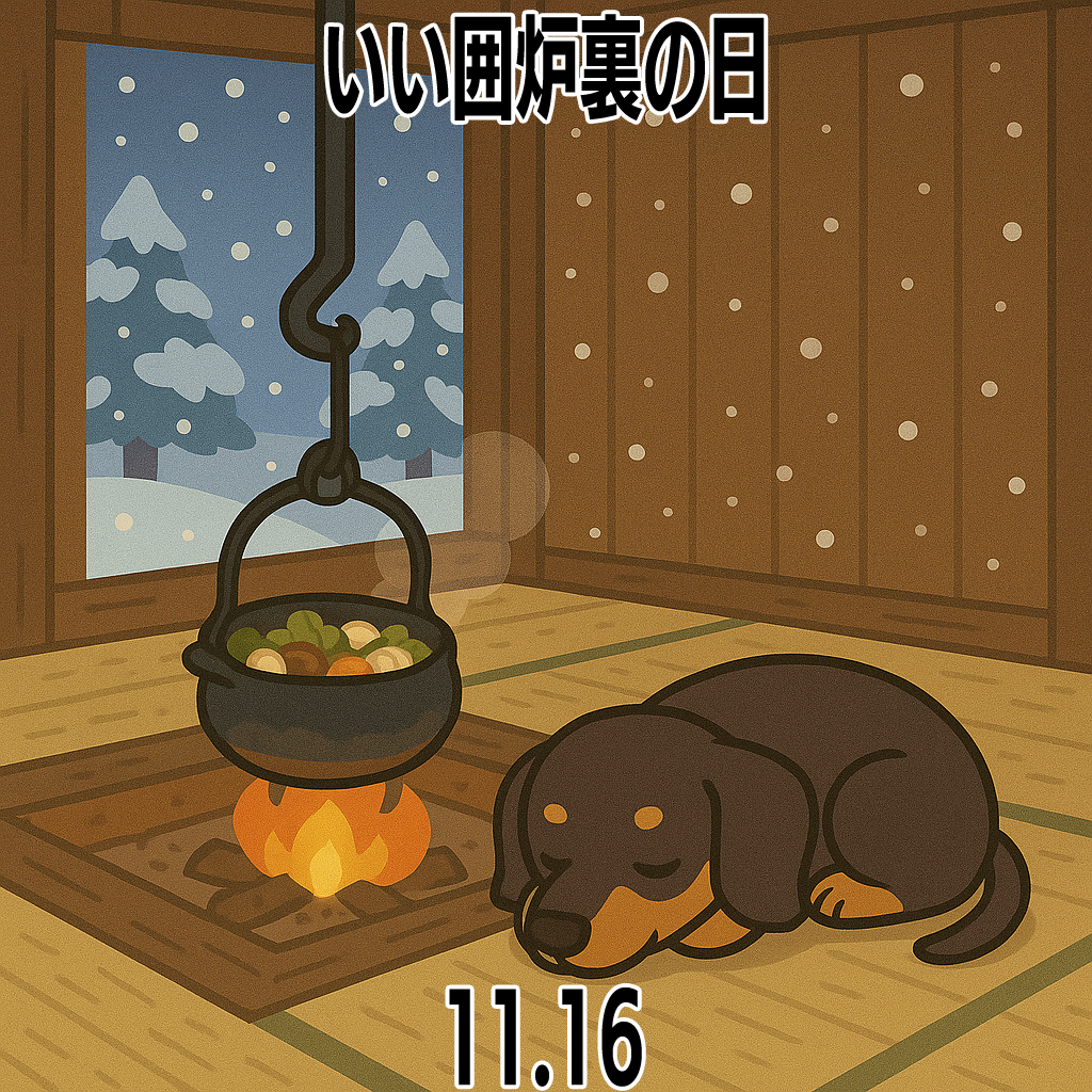 いい囲炉裏の日