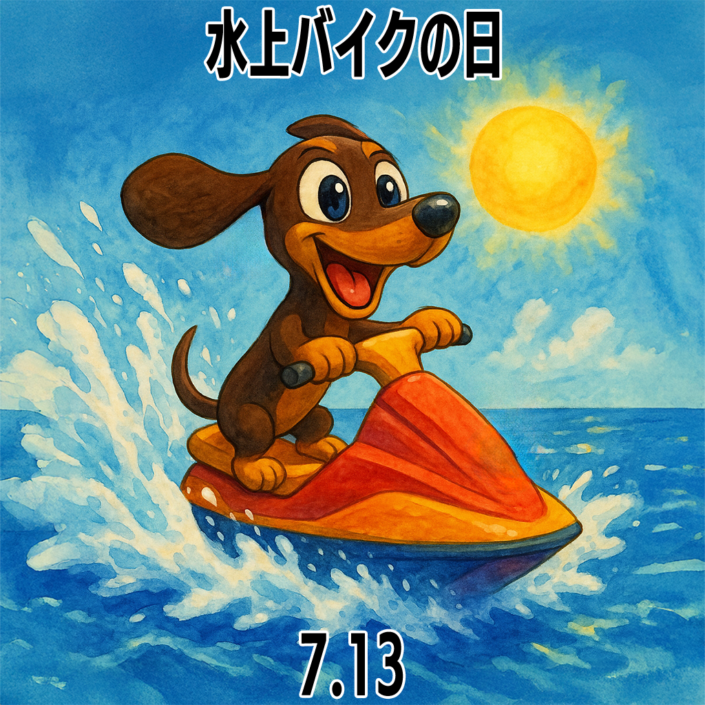 水上バイクの日