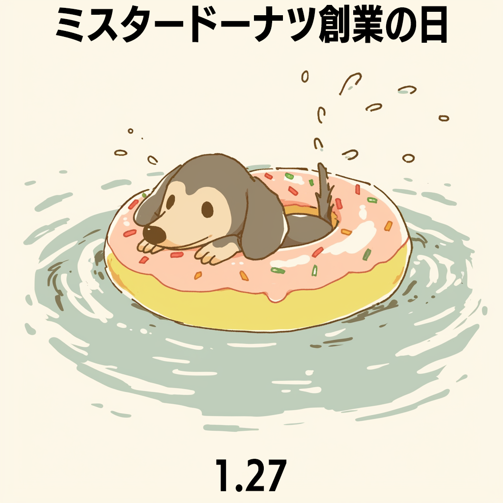 ミスタードーナツ創業の日