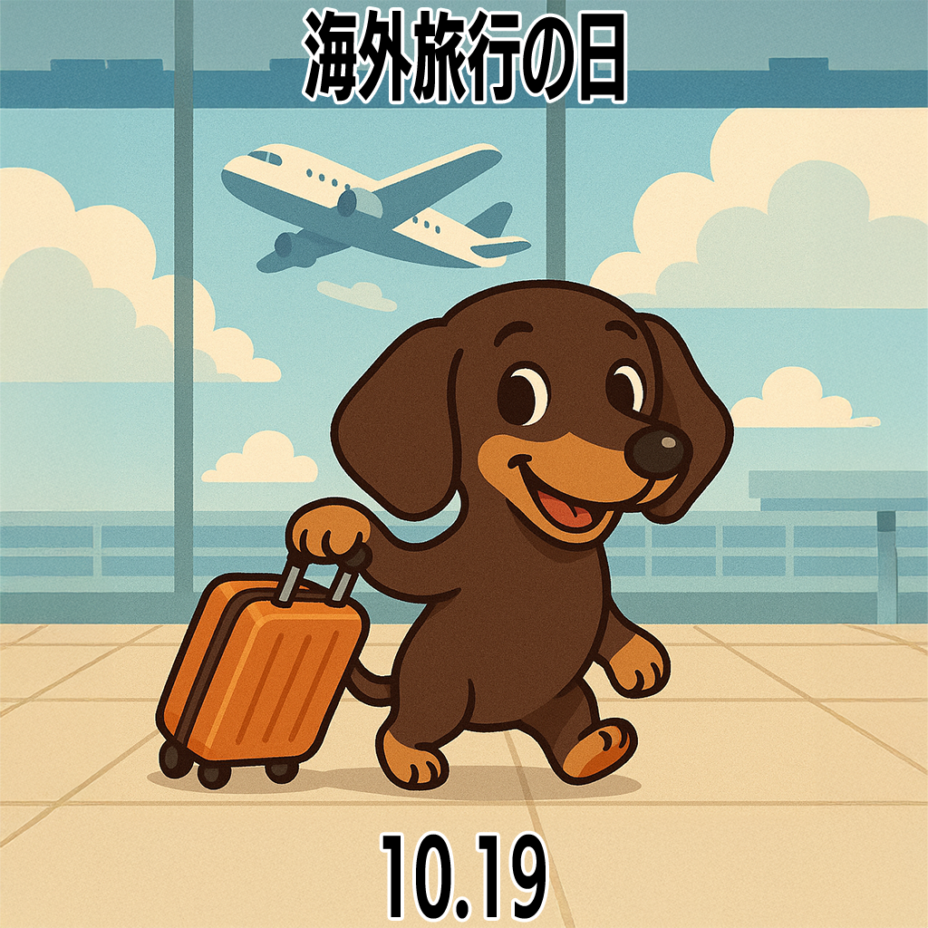 海外旅行の日