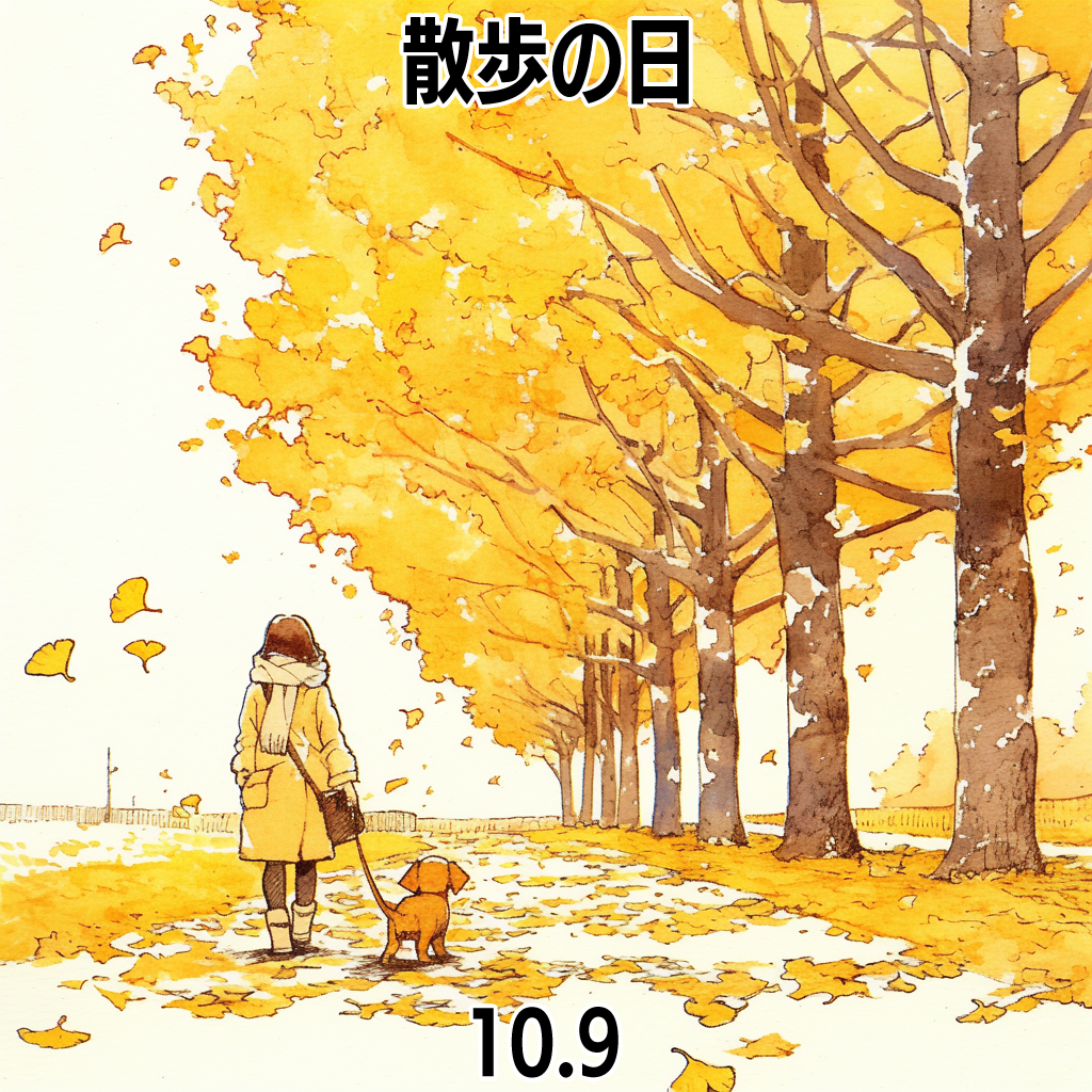 散歩の日