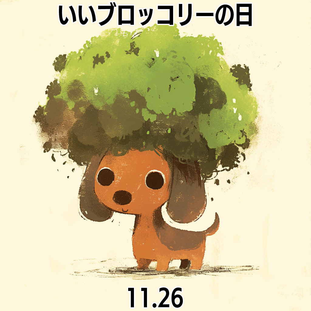 いいブロッコリーの日
