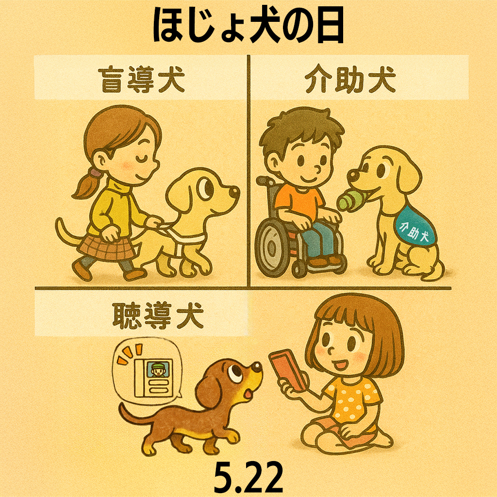 ほじょ犬の日