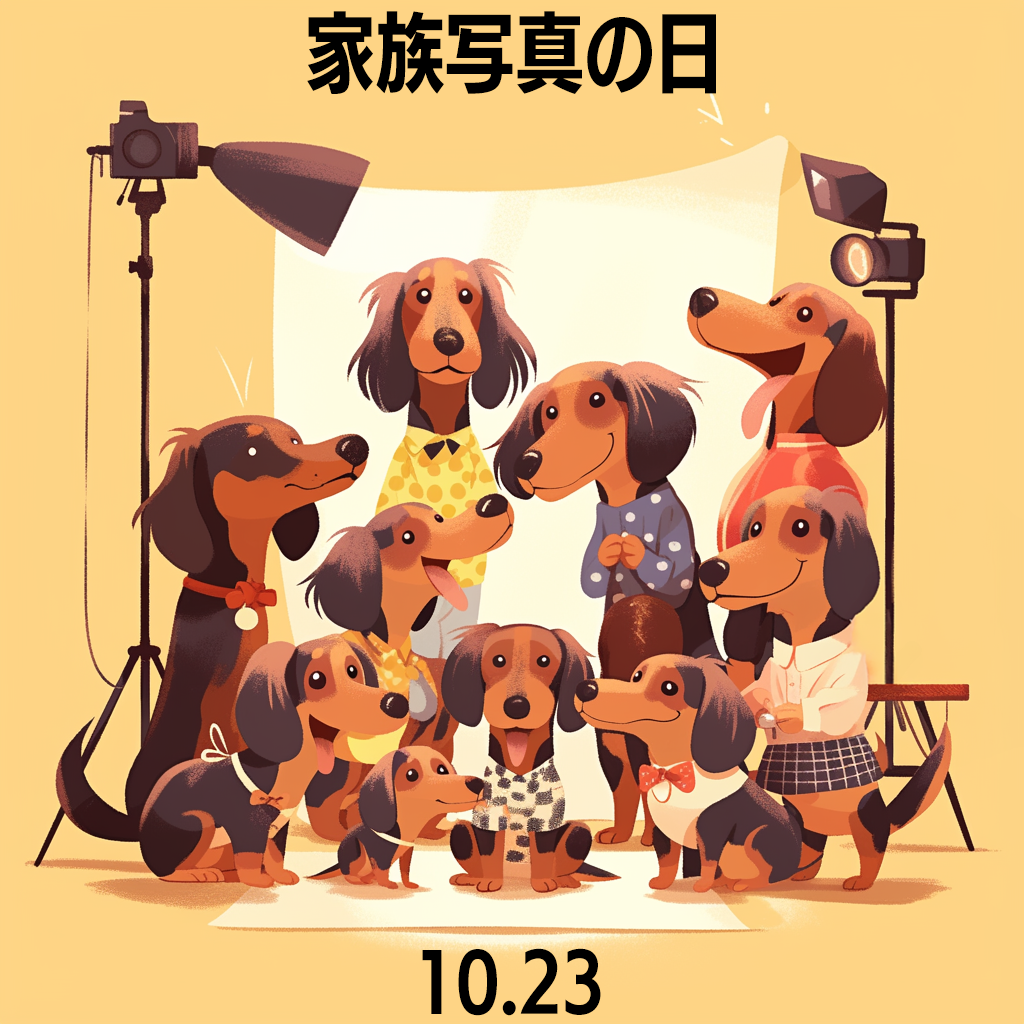 家族写真の日