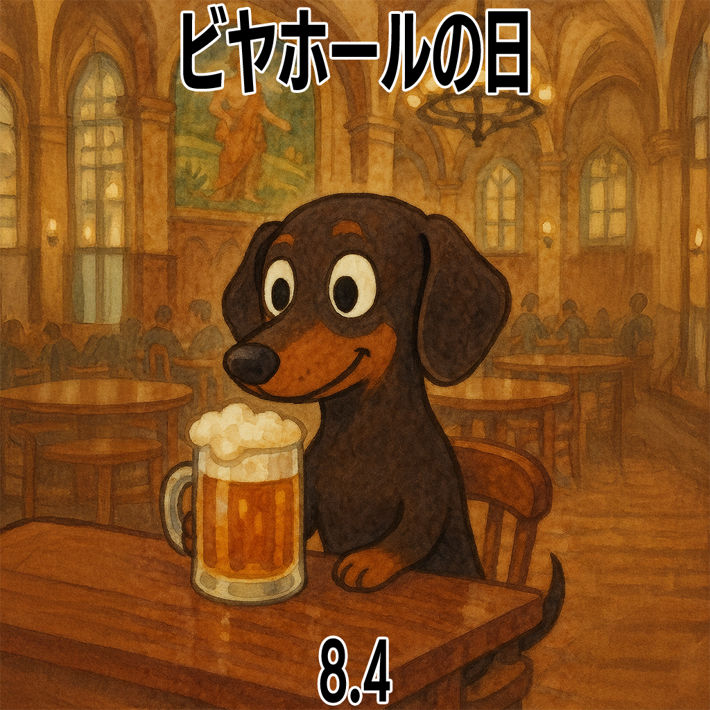 ビヤホールの日