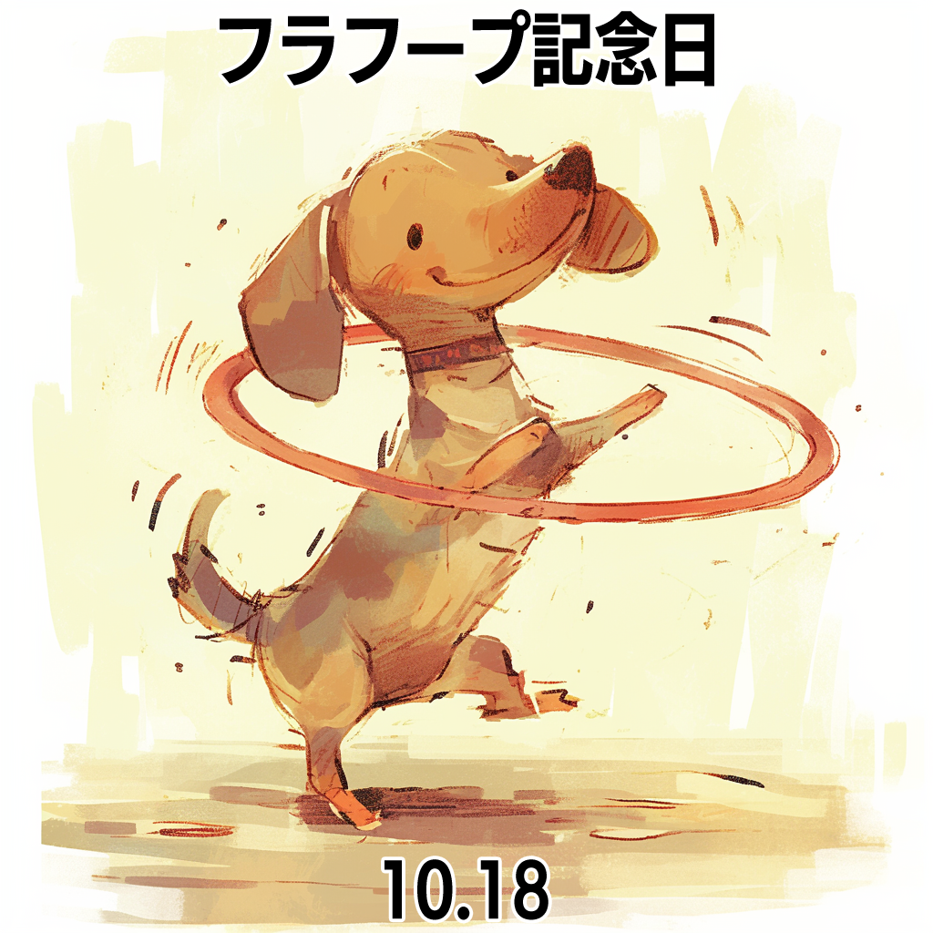 フラフープ記念日