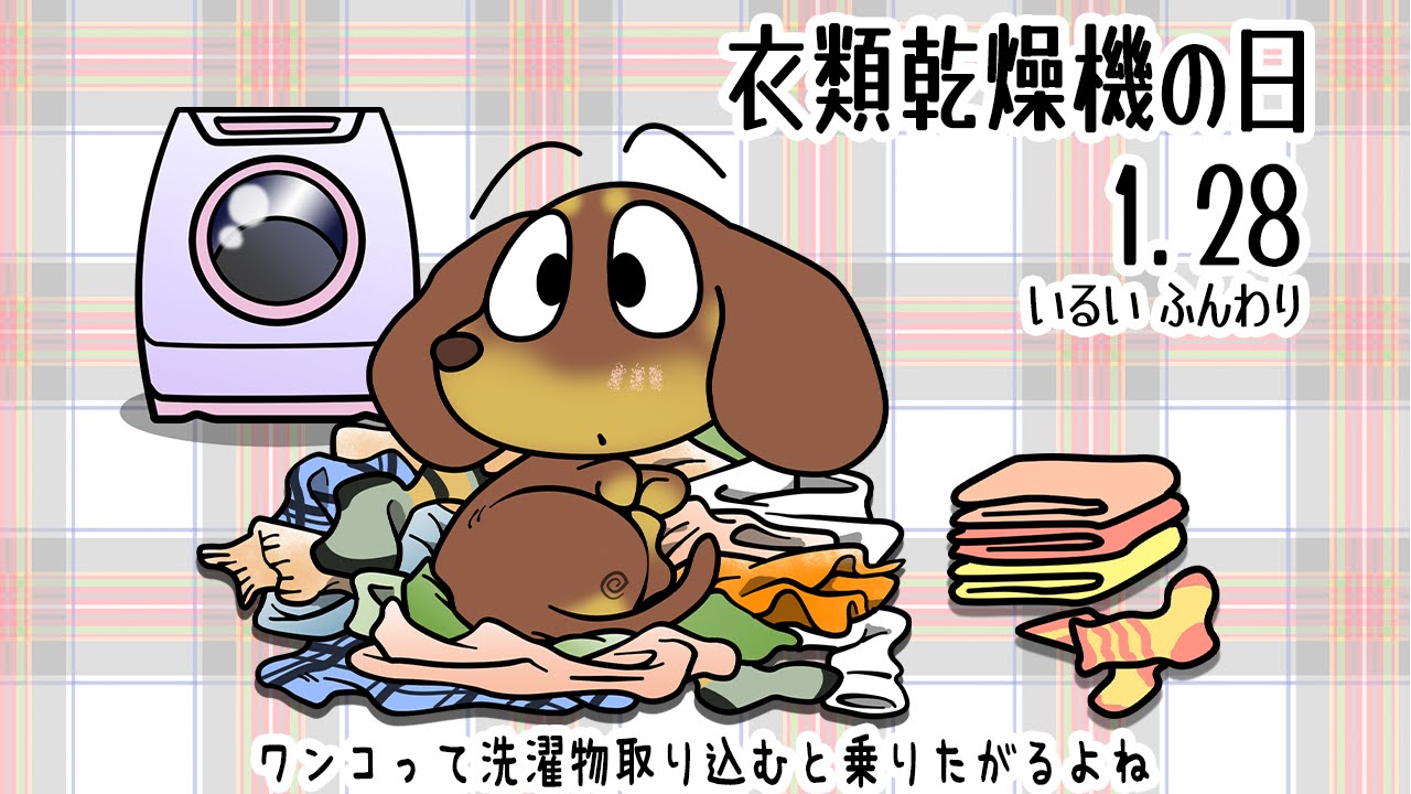 衣類乾燥機の日