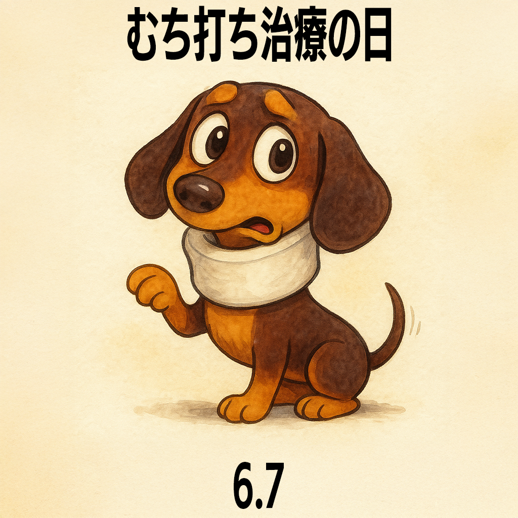 むち打ち治療の日