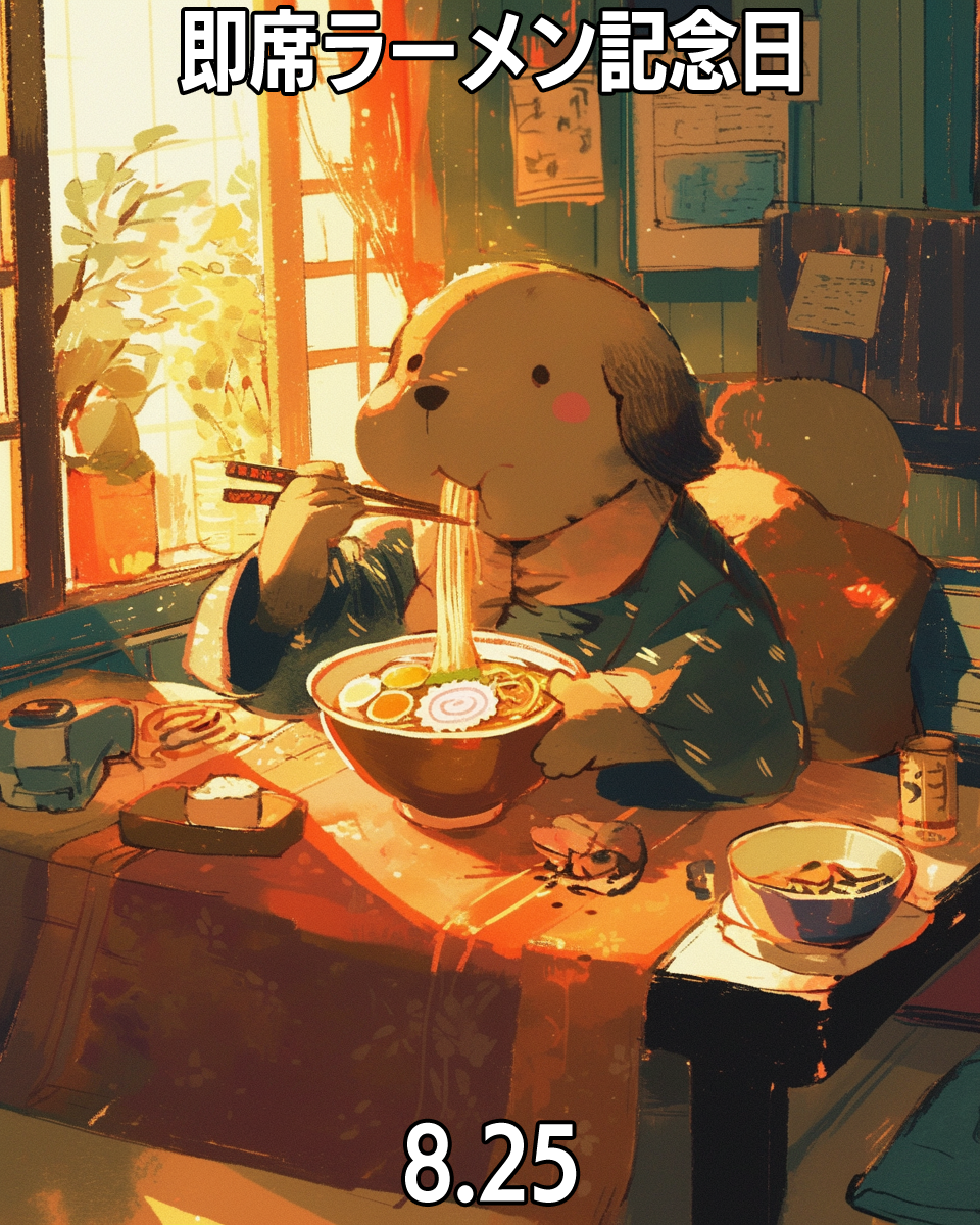 即席ラーメンの日