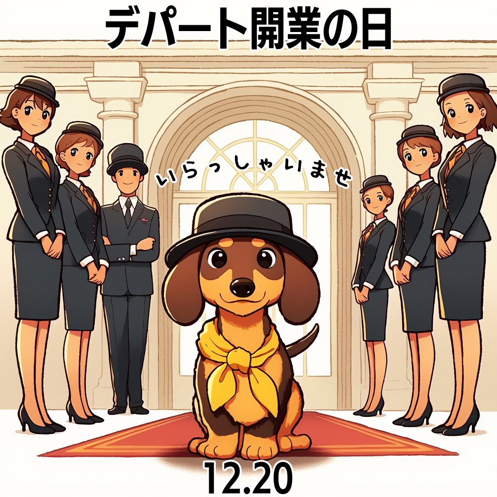 デパート開業の日