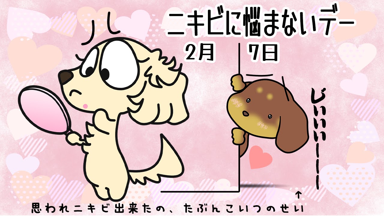 ニキビに悩まないデー