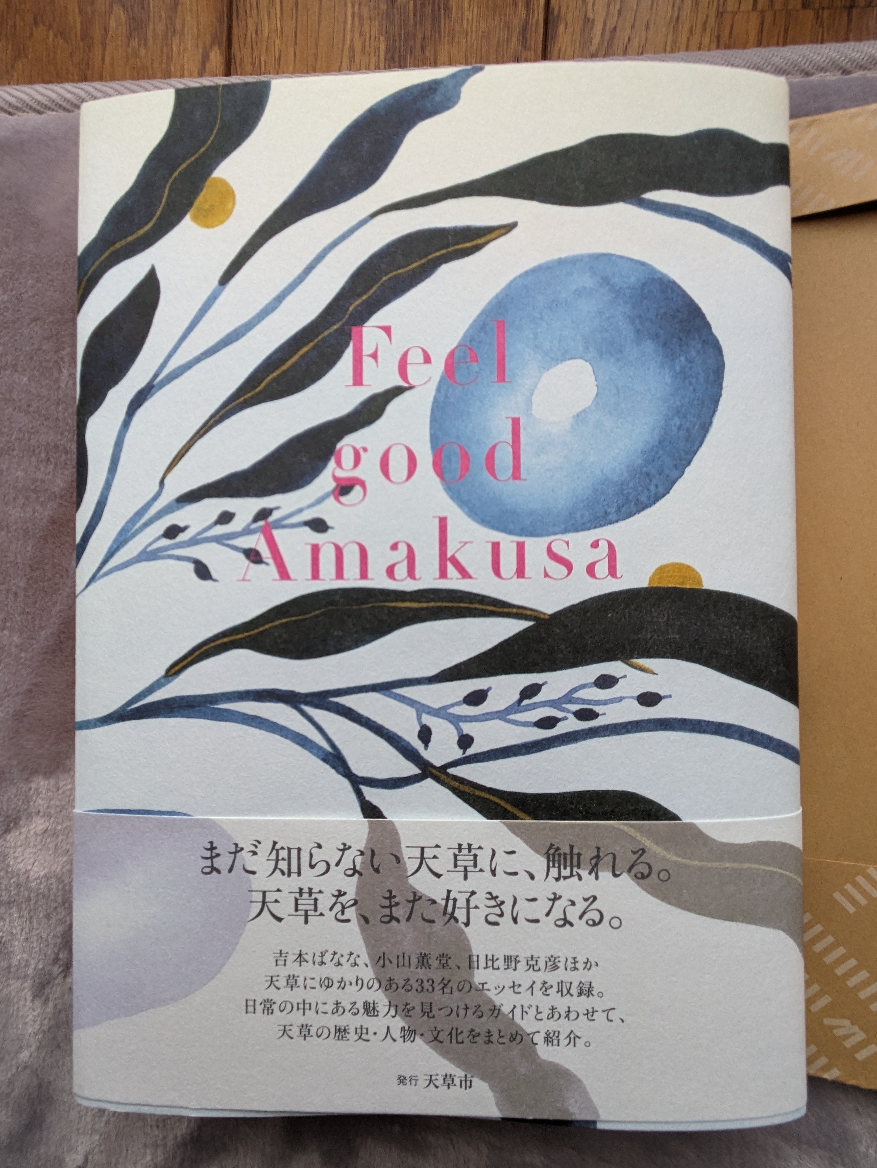 「Feel good Amakusa」、熊本県天草市から、発刊された書籍に掲載したいただきました。