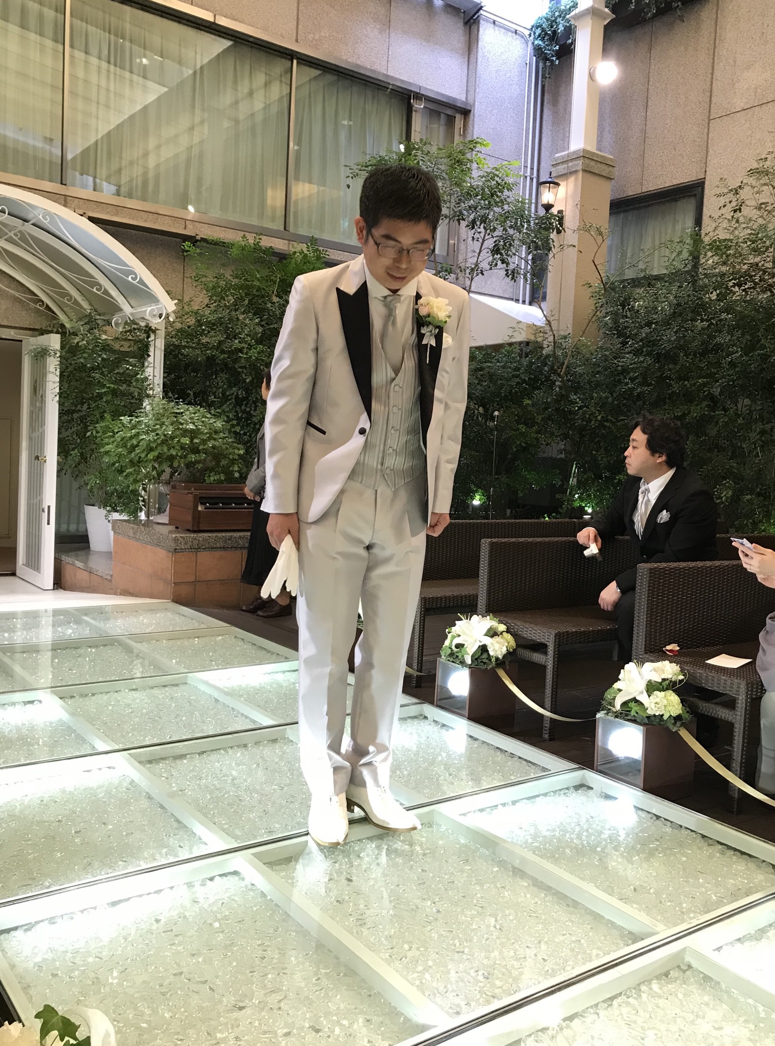 弟の結婚式