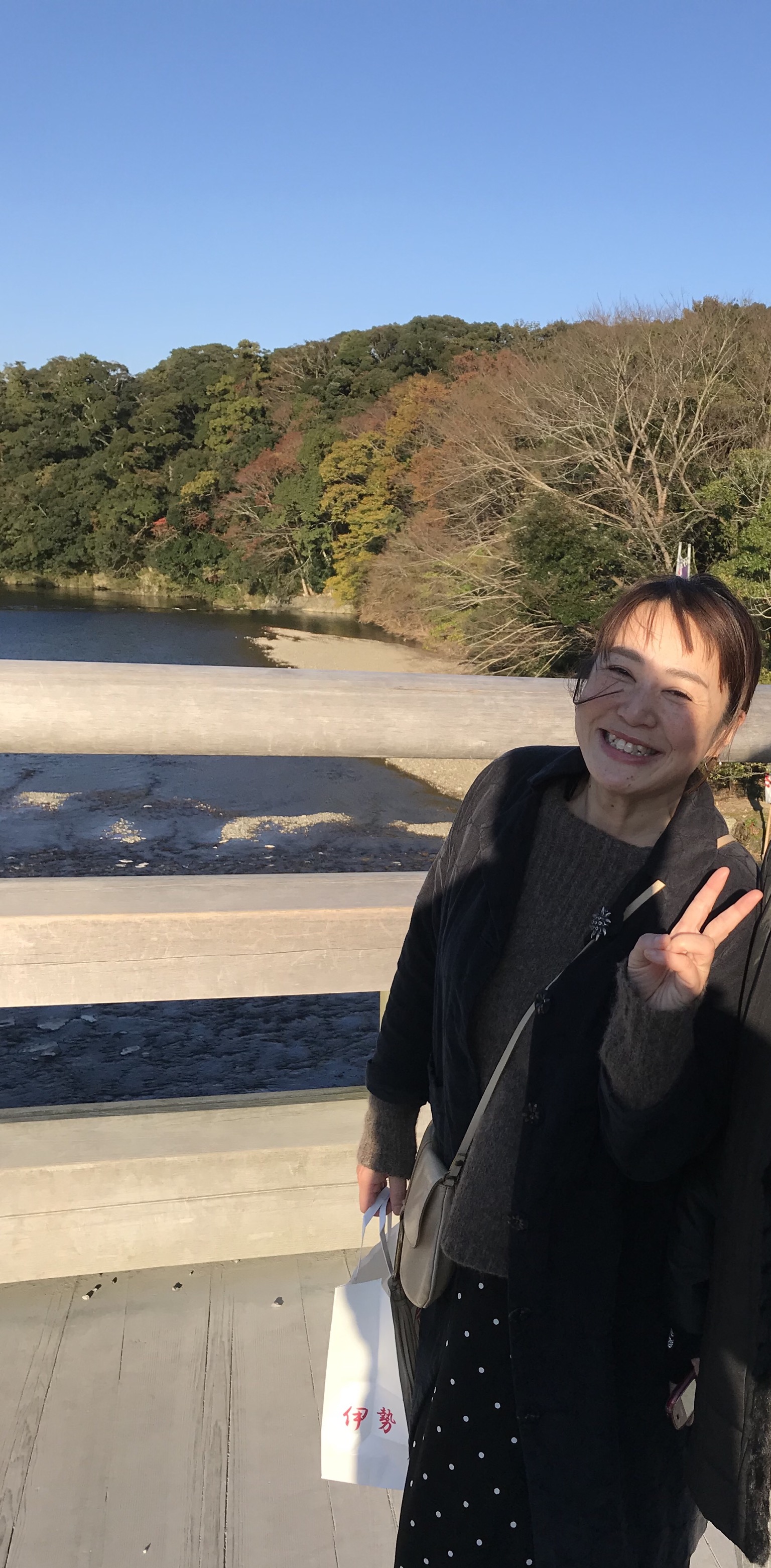 伊勢神宮へ行きました