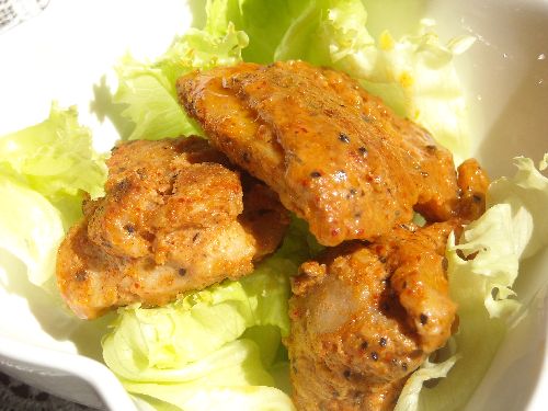 ヘルシー効果に「レッドチキン」