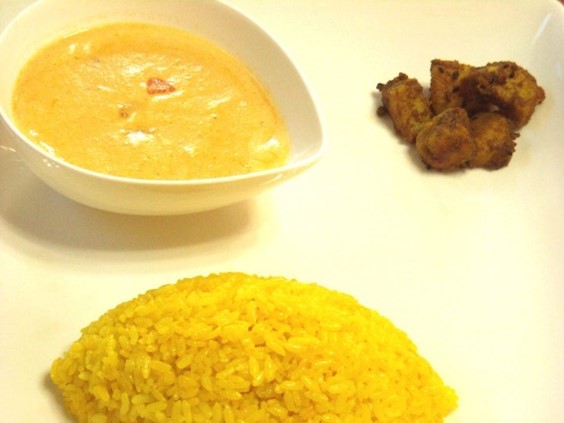 カレーと相性のライス「ターメリックプラオ」