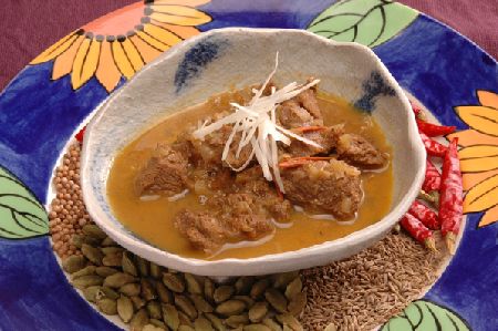 中華風味「ザンビアビーフカレー」