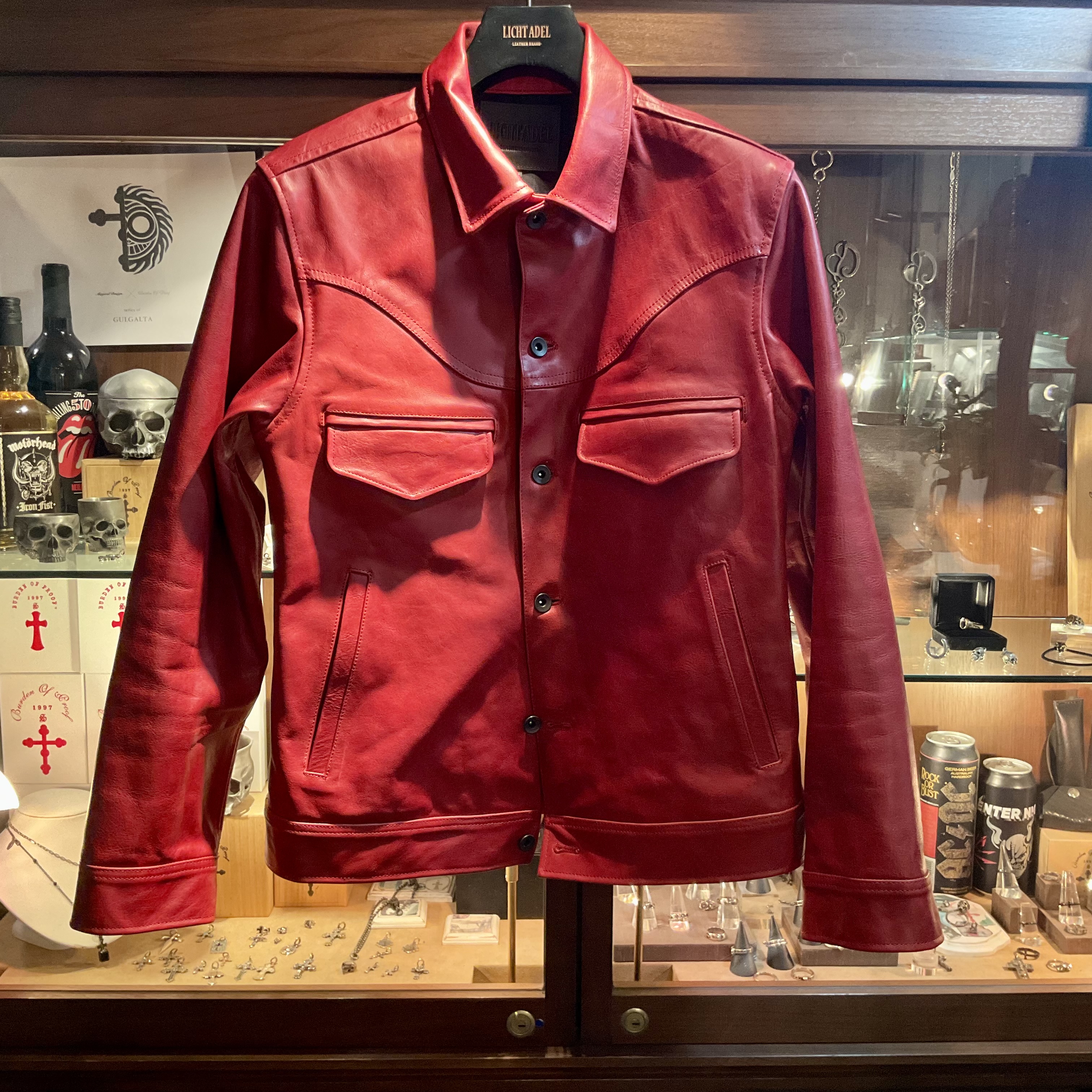 Licht Adel tracker レザージャケット 展示会27日から~30日まで 店頭限定最新作