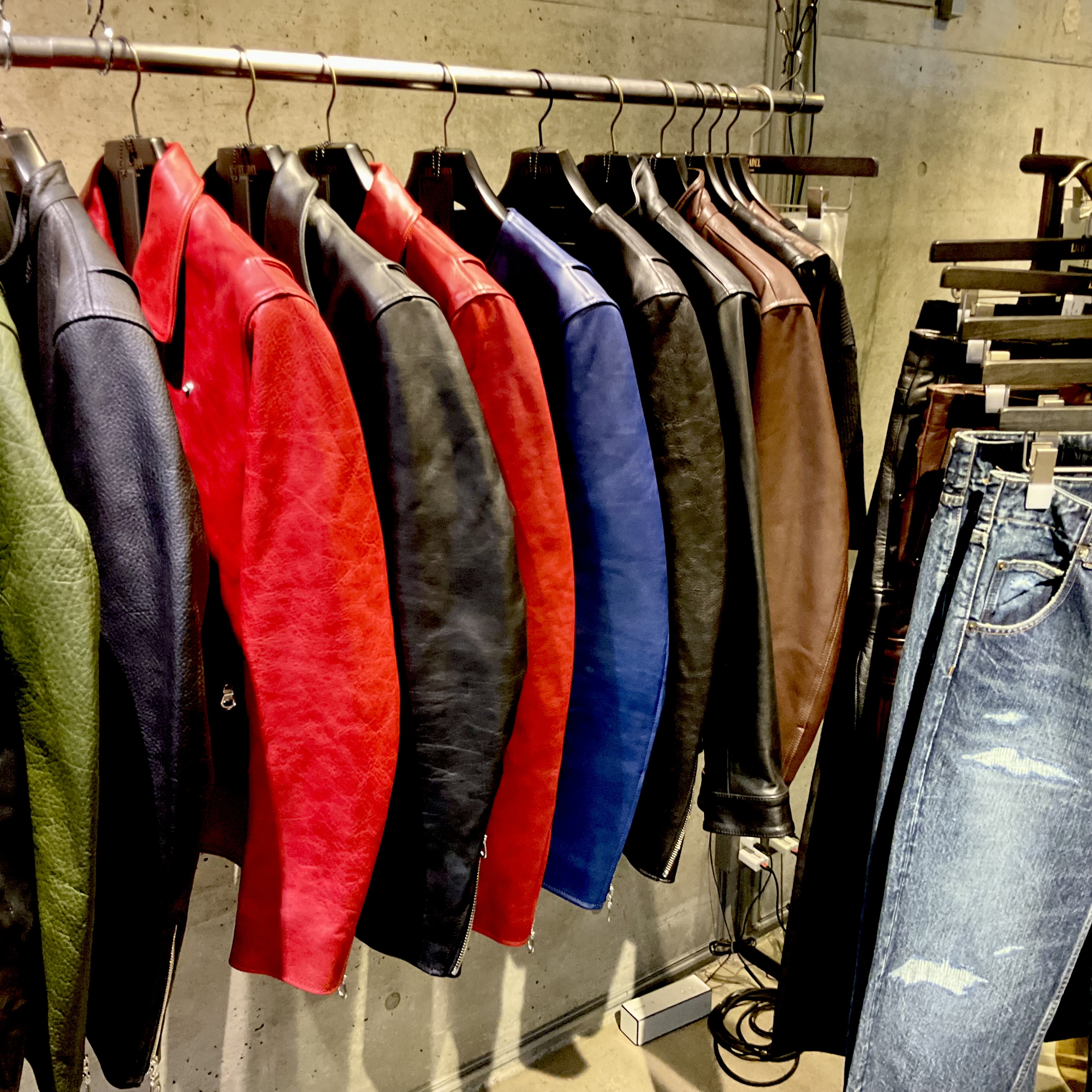 LichtAdel 展示会 レザーウェア ライダース トラッカー ジャケット 革ジャン