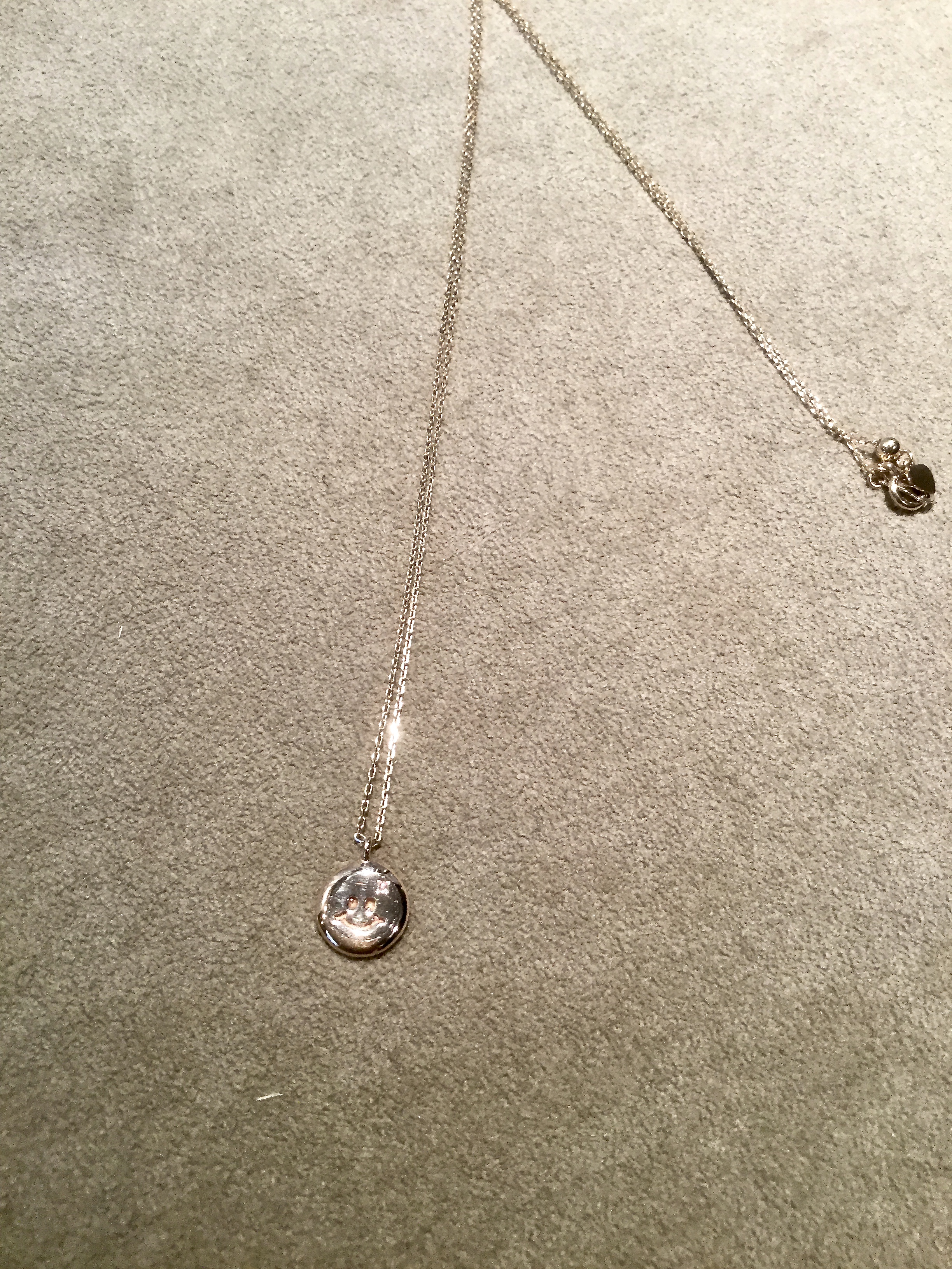 RE_TWELVE リ トゥエルブ Diamond Smile Necklace Small K10