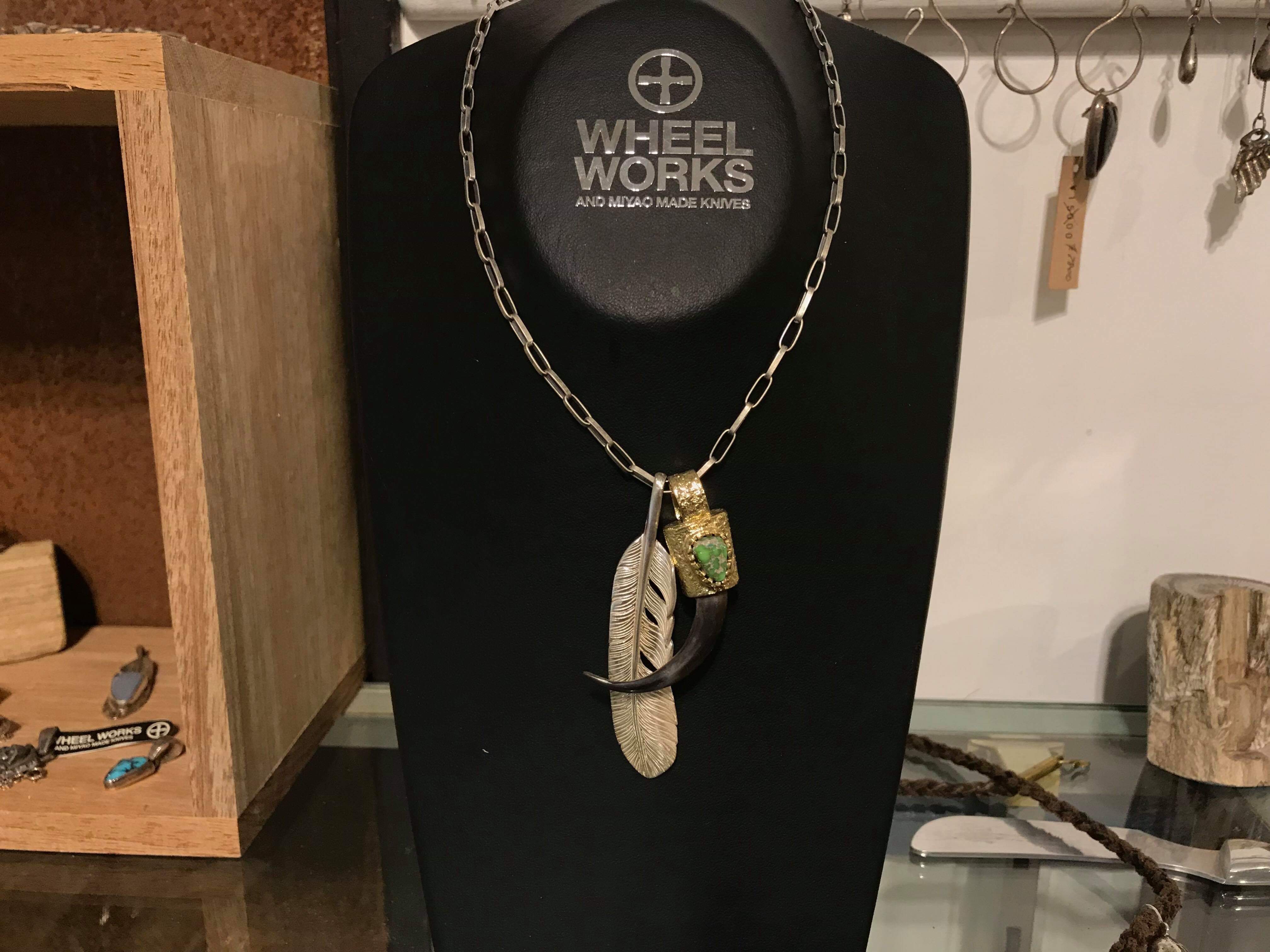 WHEELWORKS ホイールワークス GOLD Pendant Eagle Claw