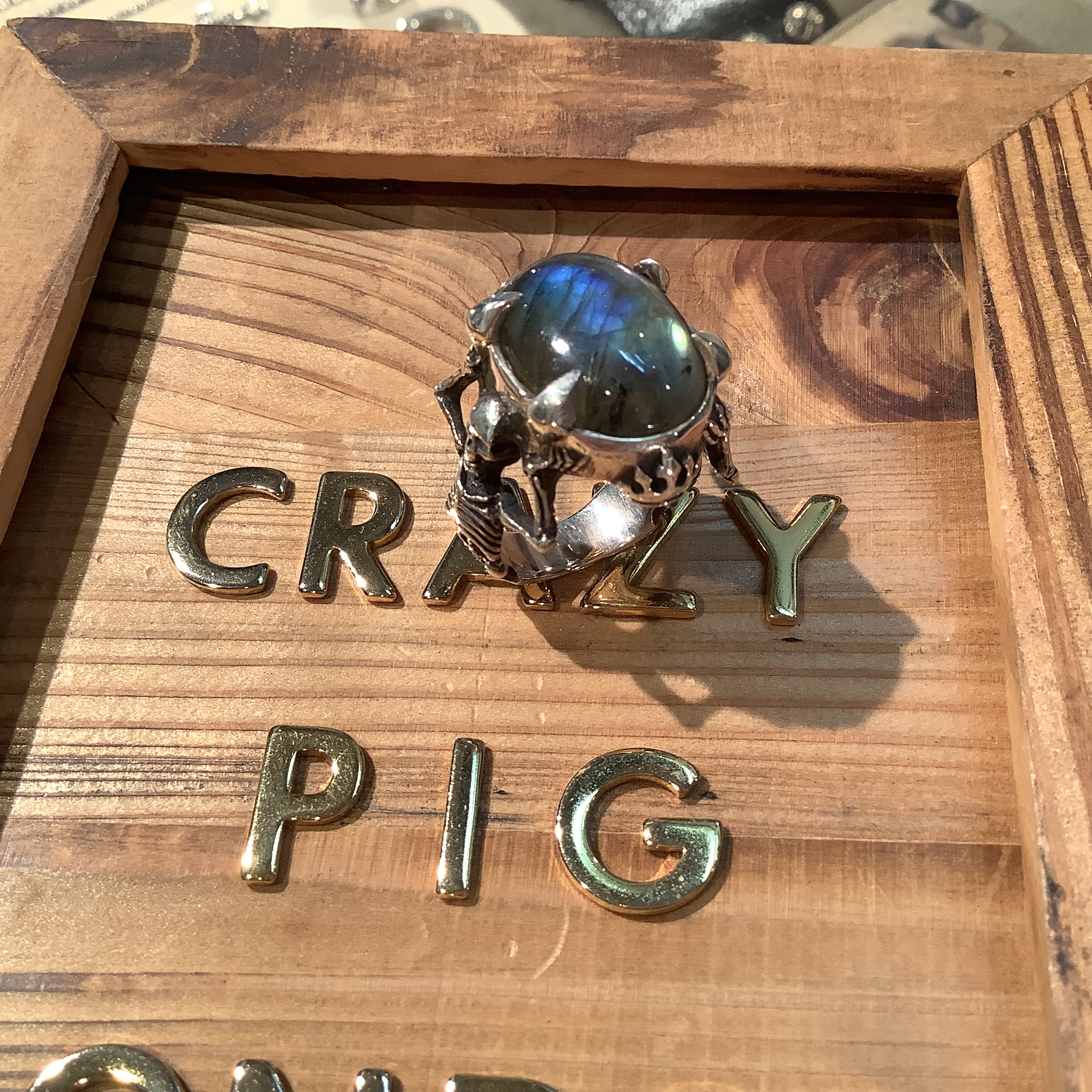 CrazyPigDesigns クレイジーピッグ シルバージュエリー TwinSkeleton