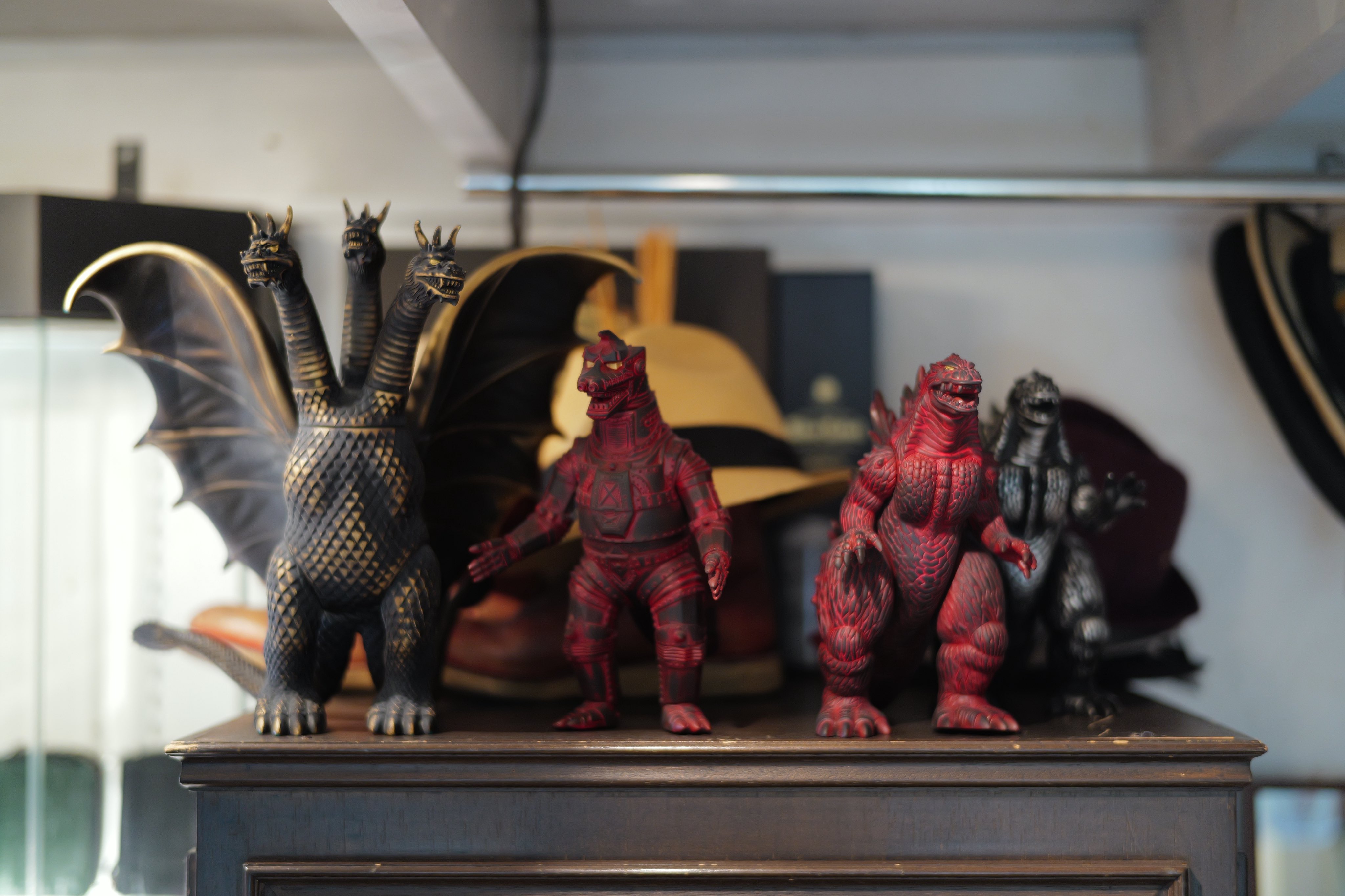 GODZILLA haraKIRI Silver Jewelry　マルサンソフビ