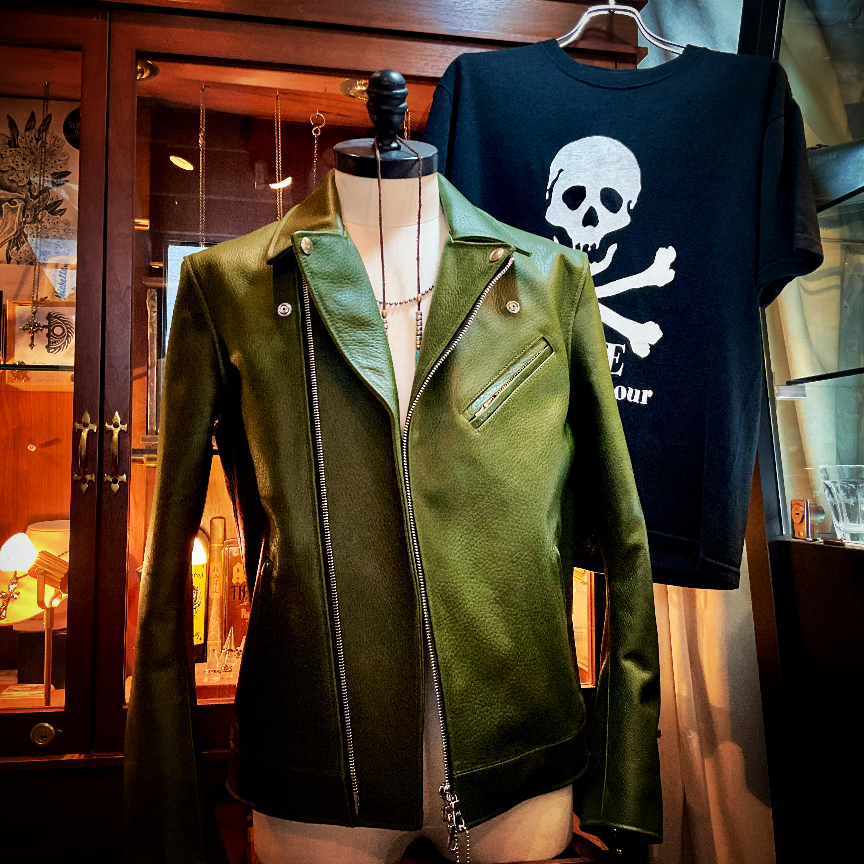 Licht Adel Leather jacket riders 革ジャン