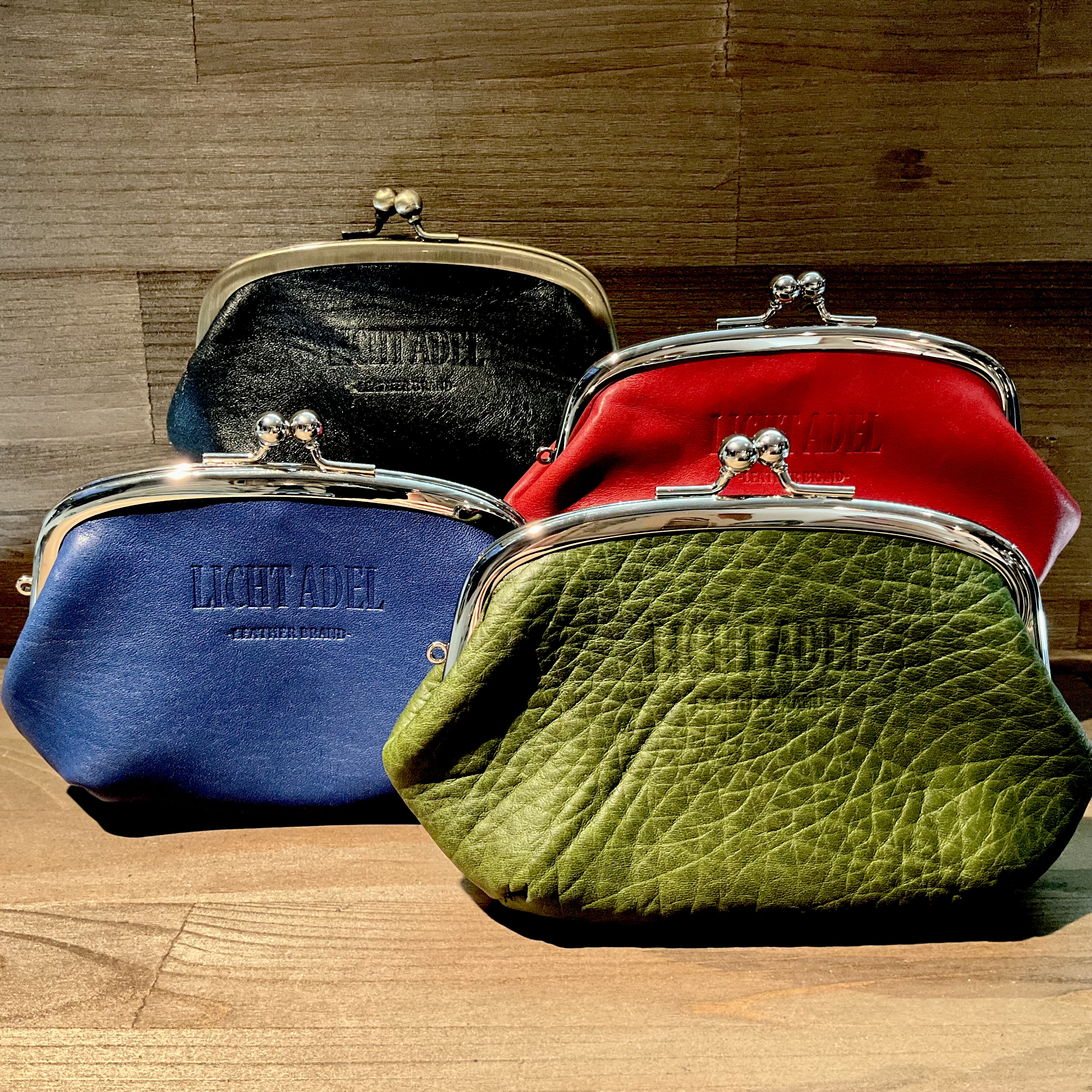 Licht Adel ガマ口 財布 LeatherWallet