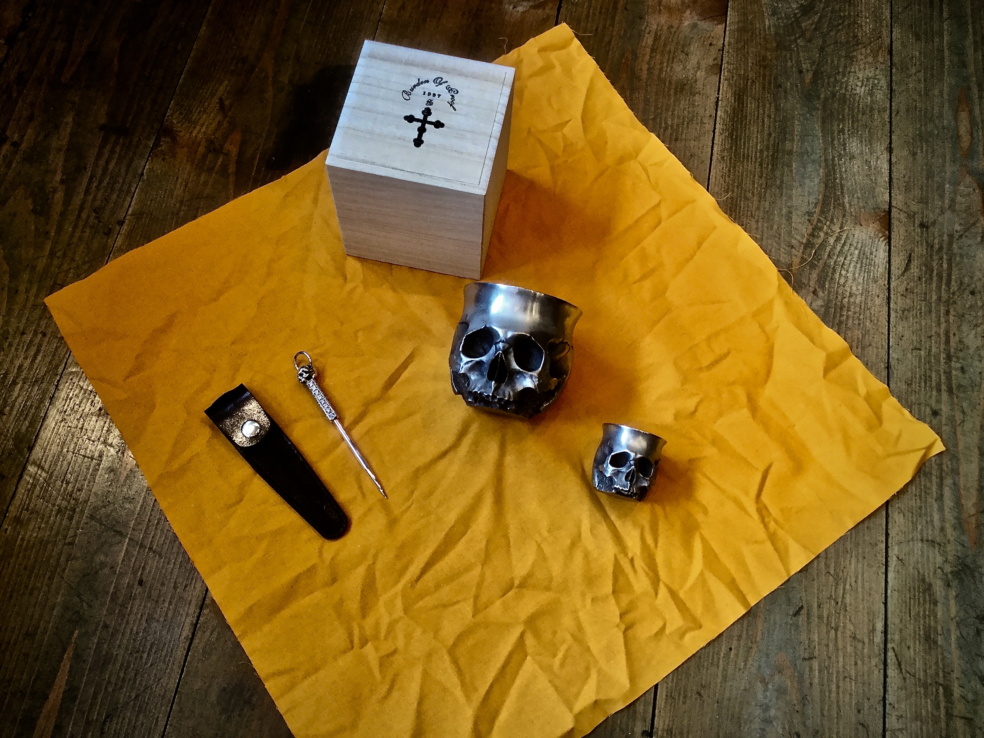 BURDEN OF PROOF バーデンオブプルーフ 新作入荷 Skull-rocks glass