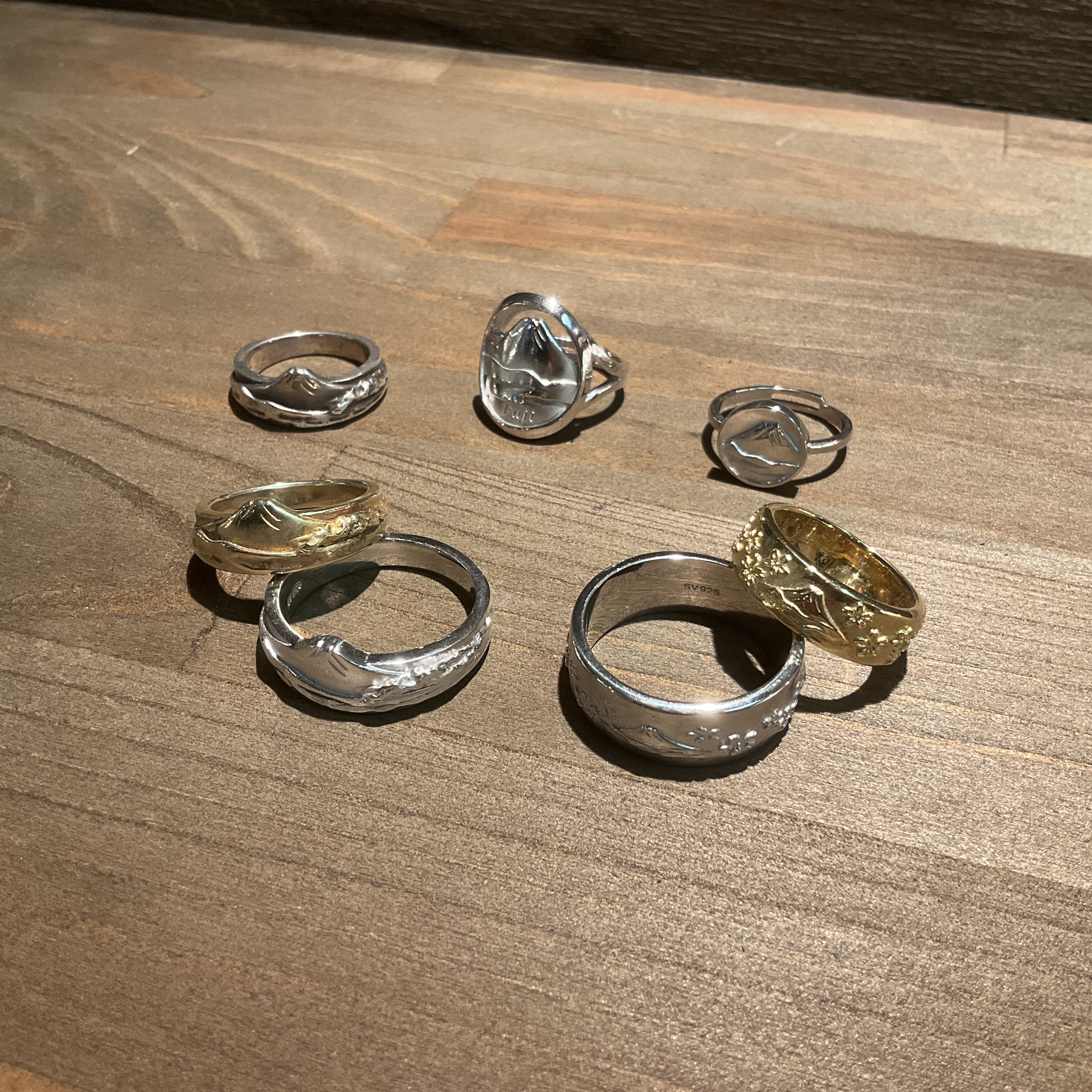 富士山 リング Silver Jewelry 世界遺産 MtFuji japanese