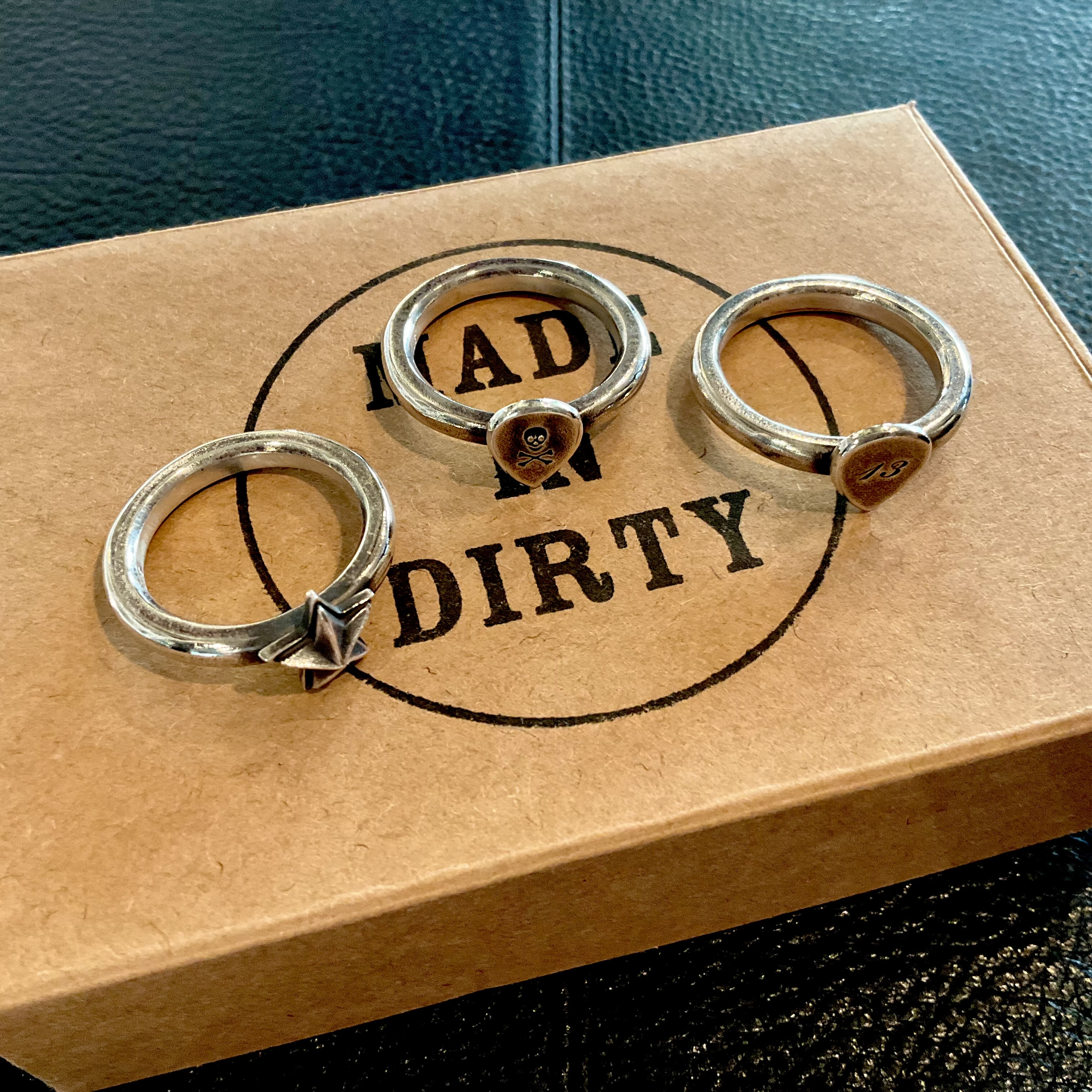 MadeInDirty 入荷　新作　NewRing　rock 'n' roll Jewelry