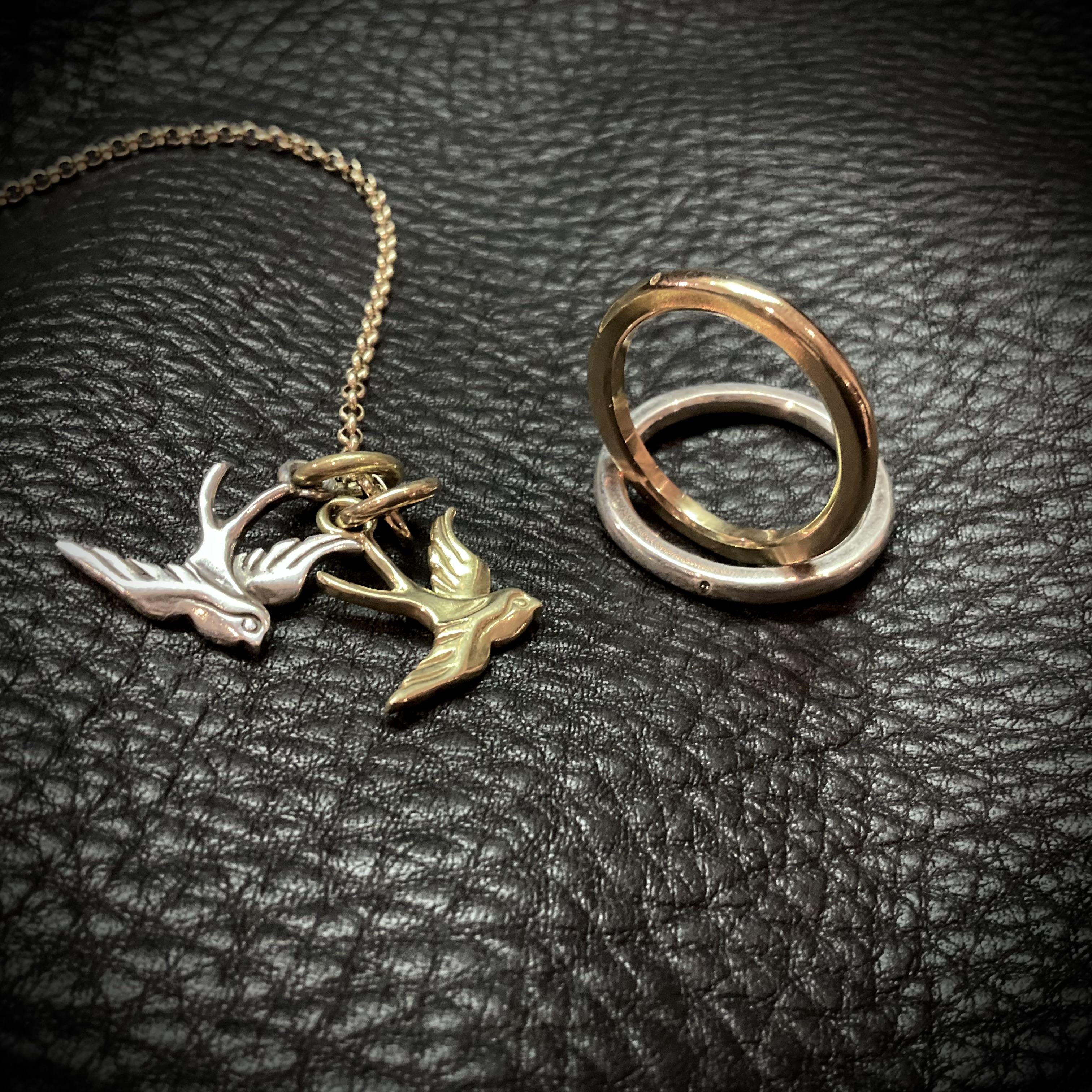 MadeInDirty 18Kyellowgold  custom ゴールドリング新作フープピアス