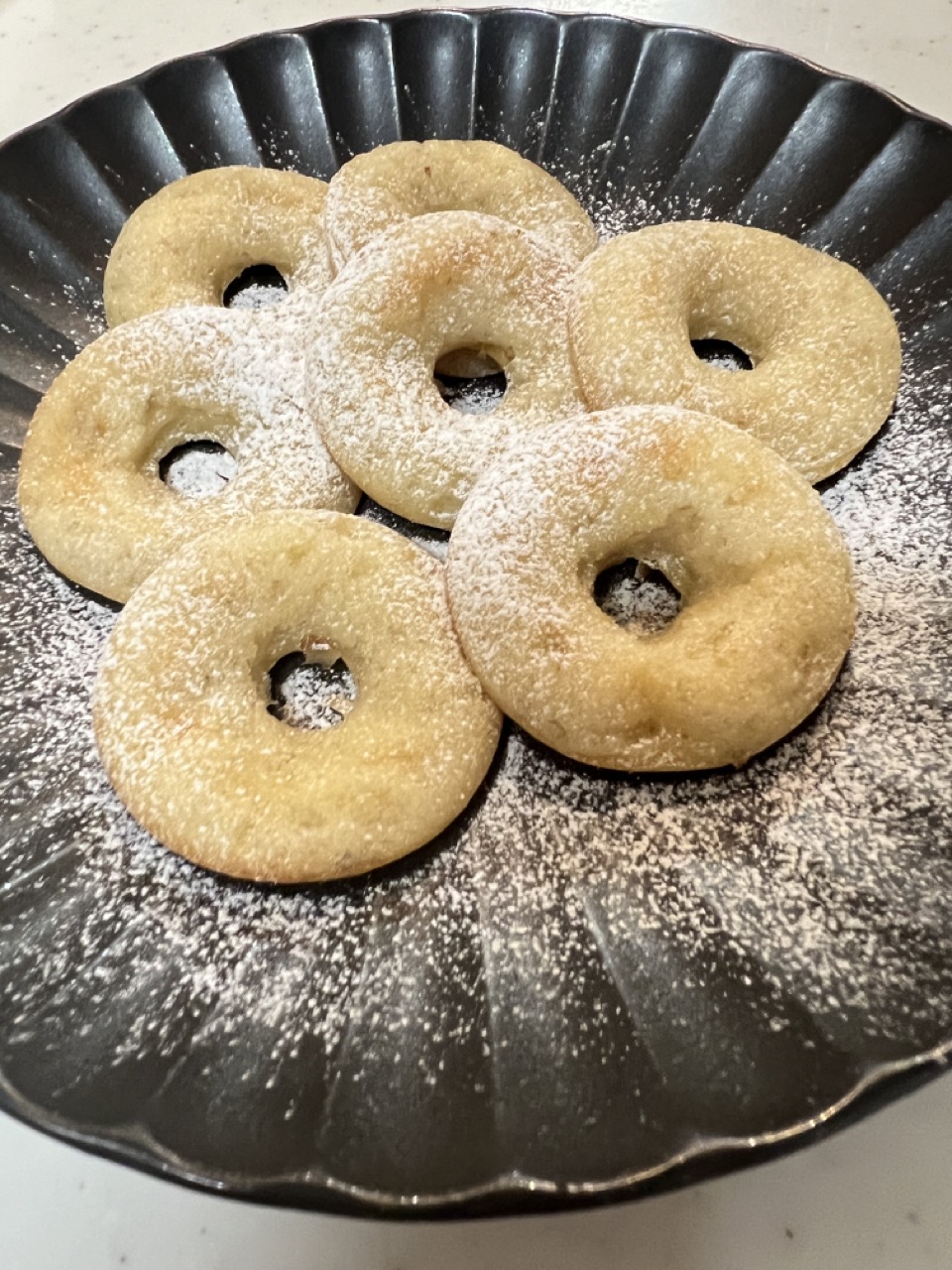 もっちり〜米粉バナナ🍌ドーナツ🍩
