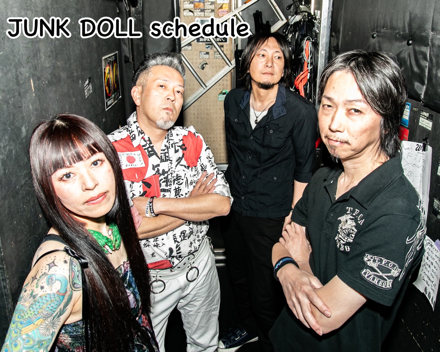 2026年 JUNK DOLL 年間Schedule
