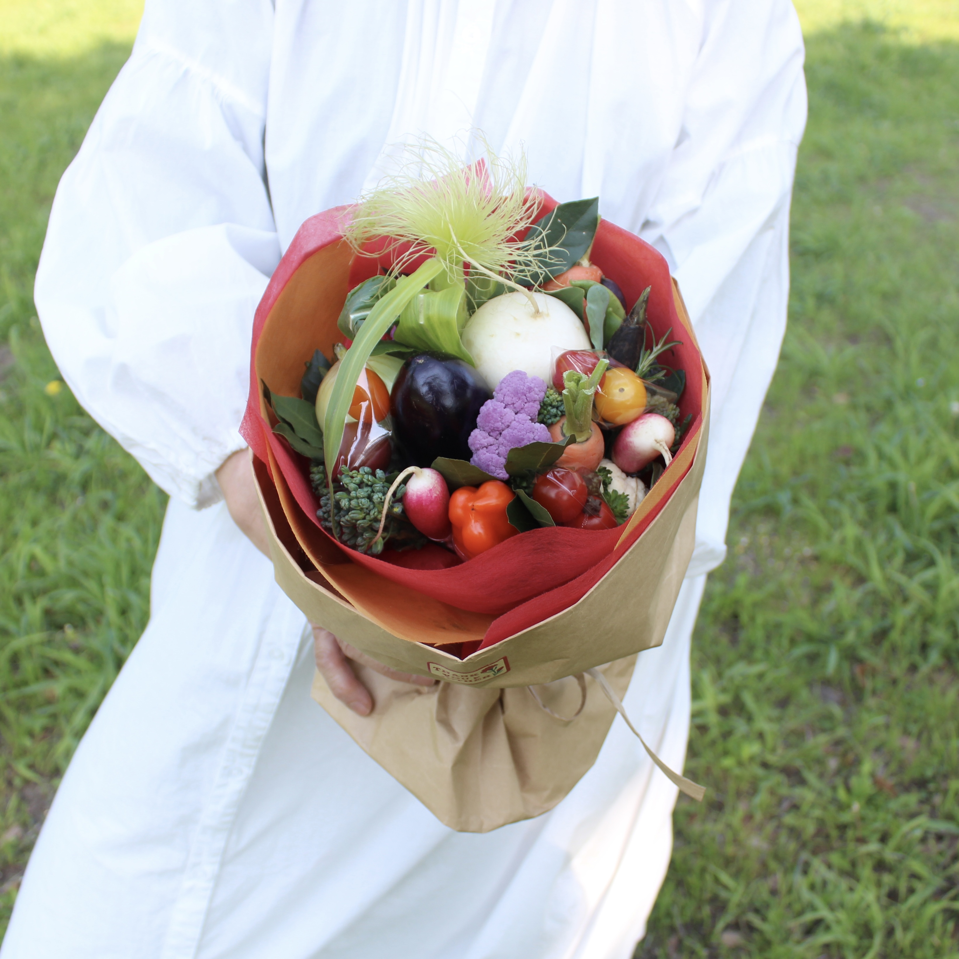 まだ間に合います！母の日の贈り物に季節の野菜でつくった食いしん坊のブーケ