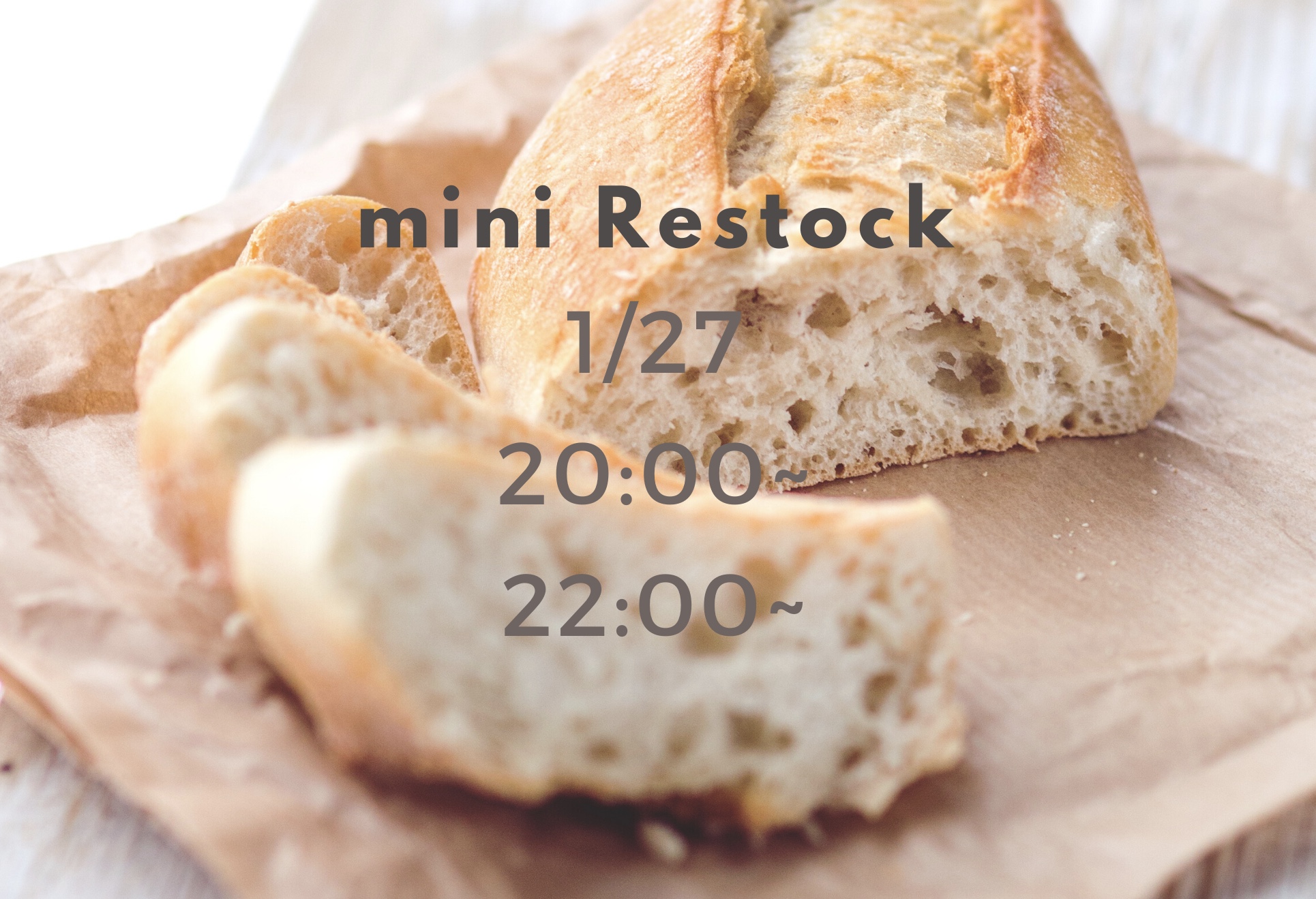 1/27 mini restock