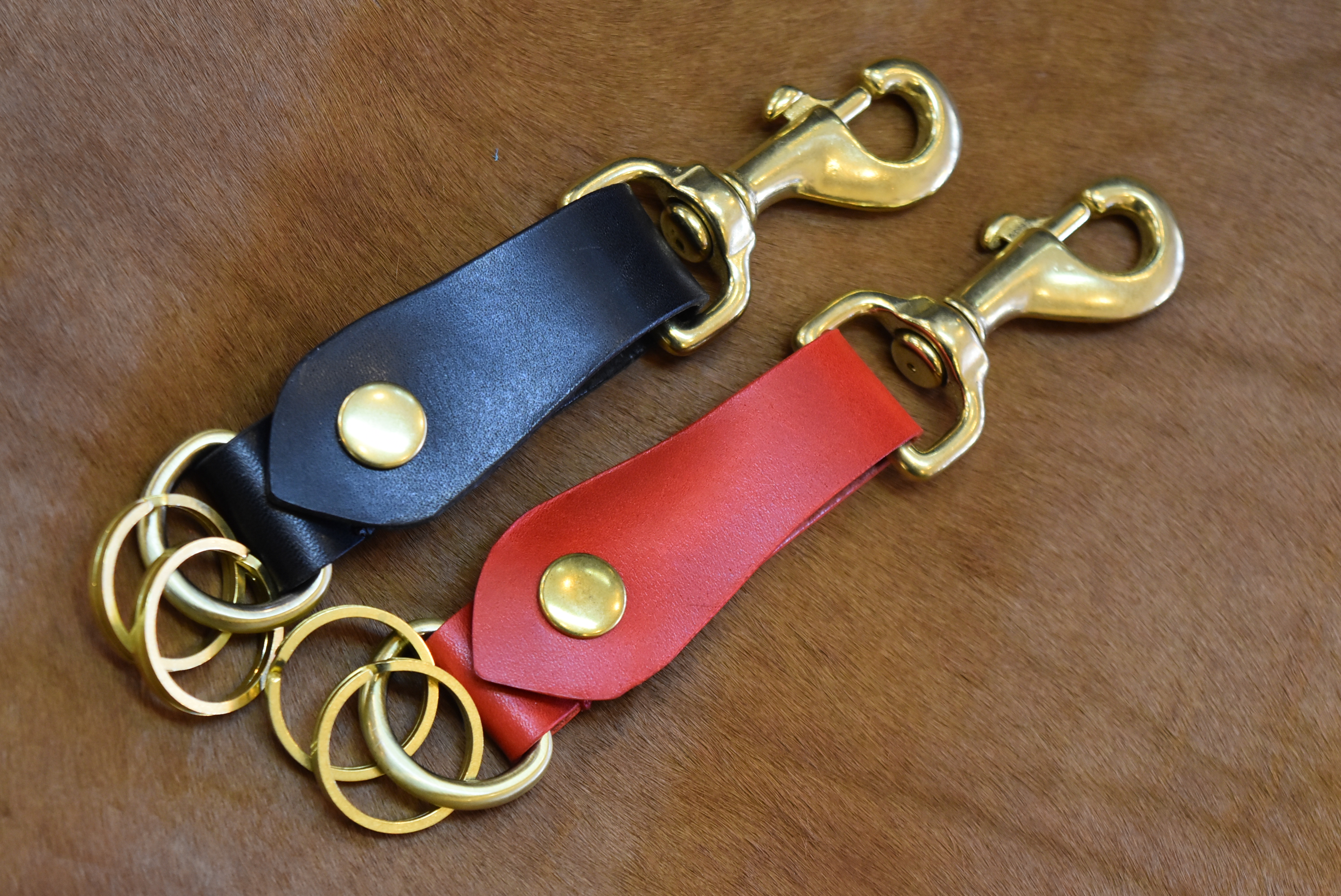 オリジナルレザーキーストラップのご紹介!