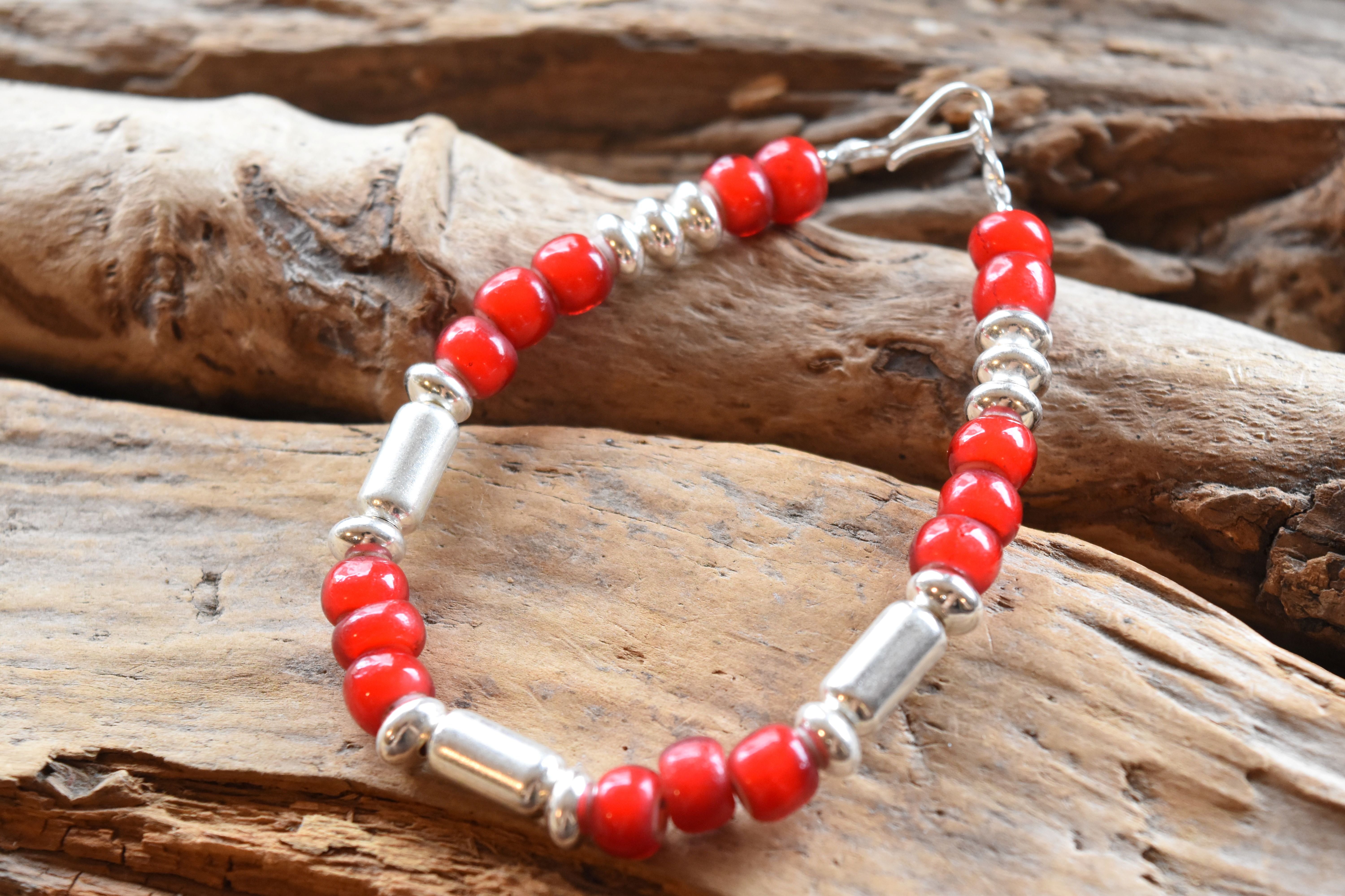 ホワイトハーツ×SVビーズブレスレットのご紹介!