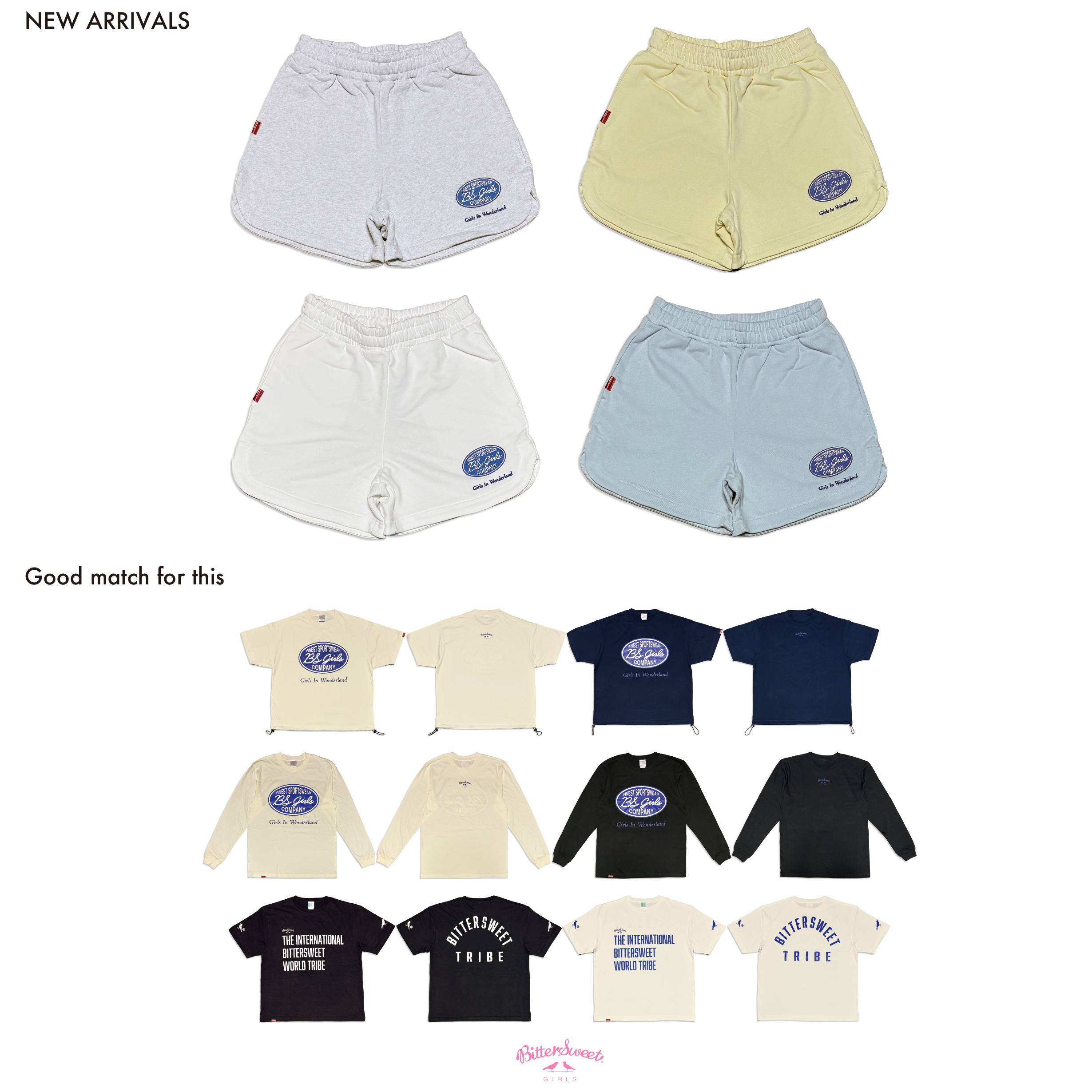 【本日21:00発売】脚をすっきりと綺麗に見せる、ウィメンズ専用スウェットショーツが新登場！