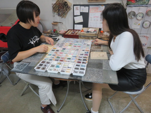 10月26日　お嬢さんお2人午後からの体験
